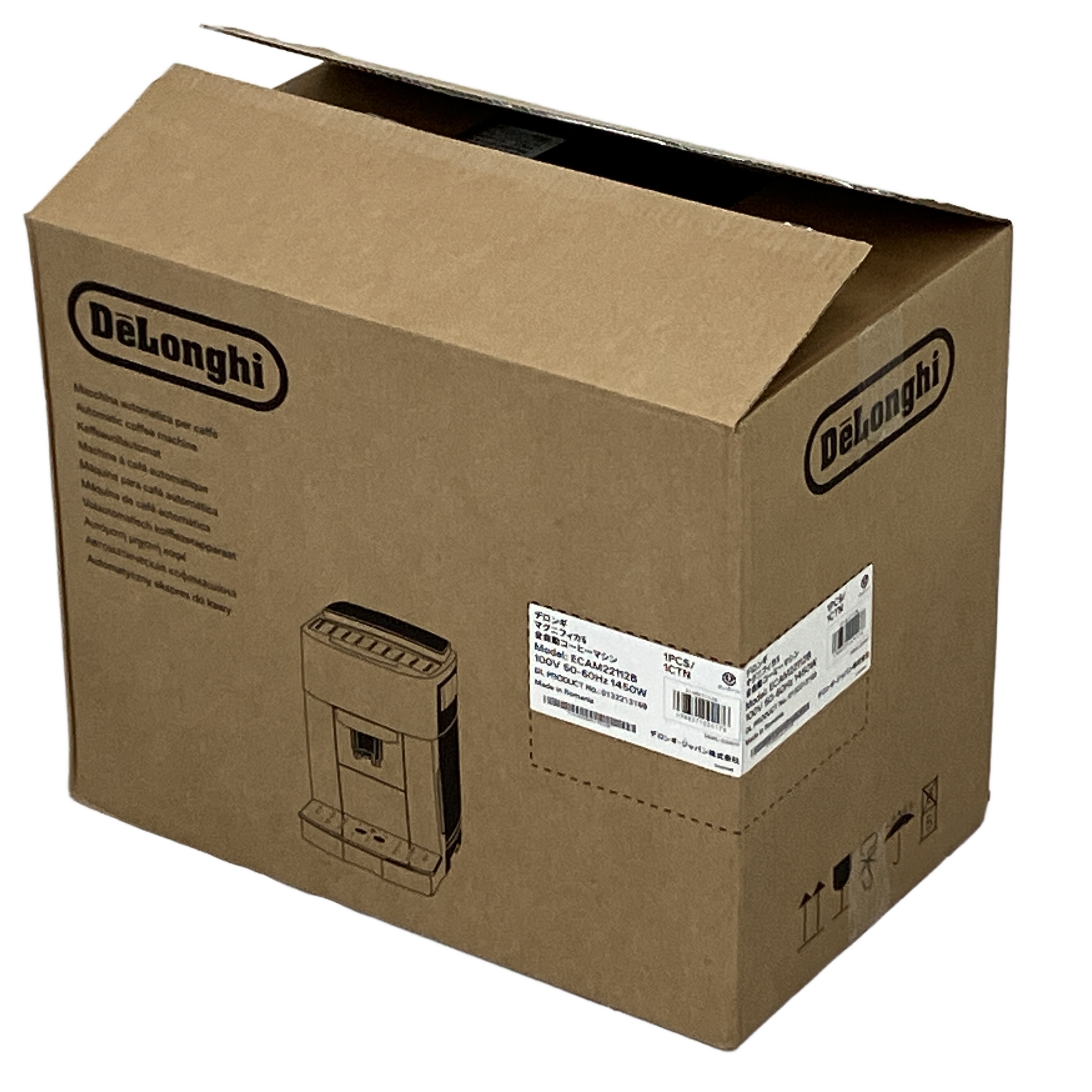 DELONGHI ECAM22112B マグニフィカS 全自動コーヒーマシン