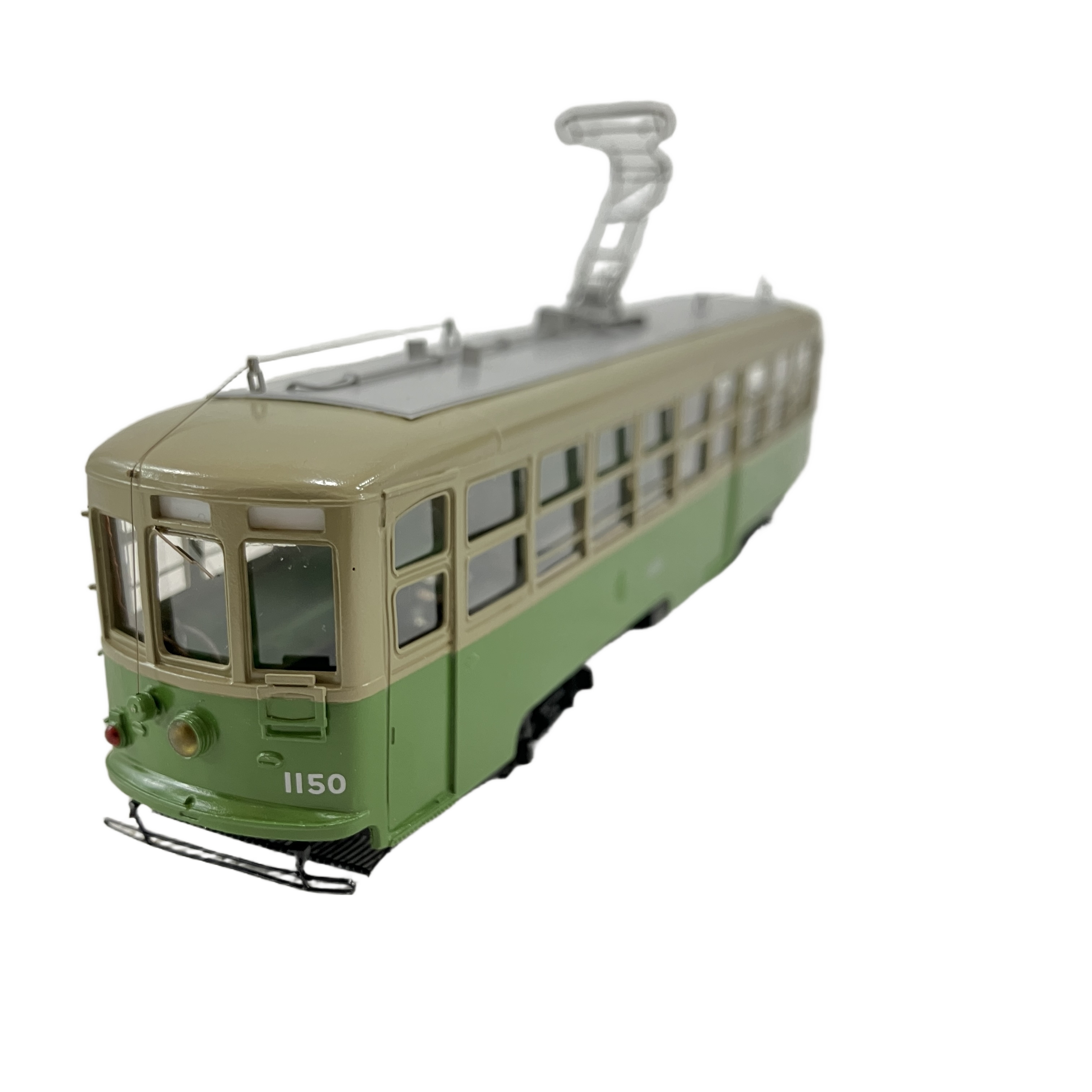 神戸市電 1150形 完成車。匠の技が融合した、路面電車模型の最高到達点。