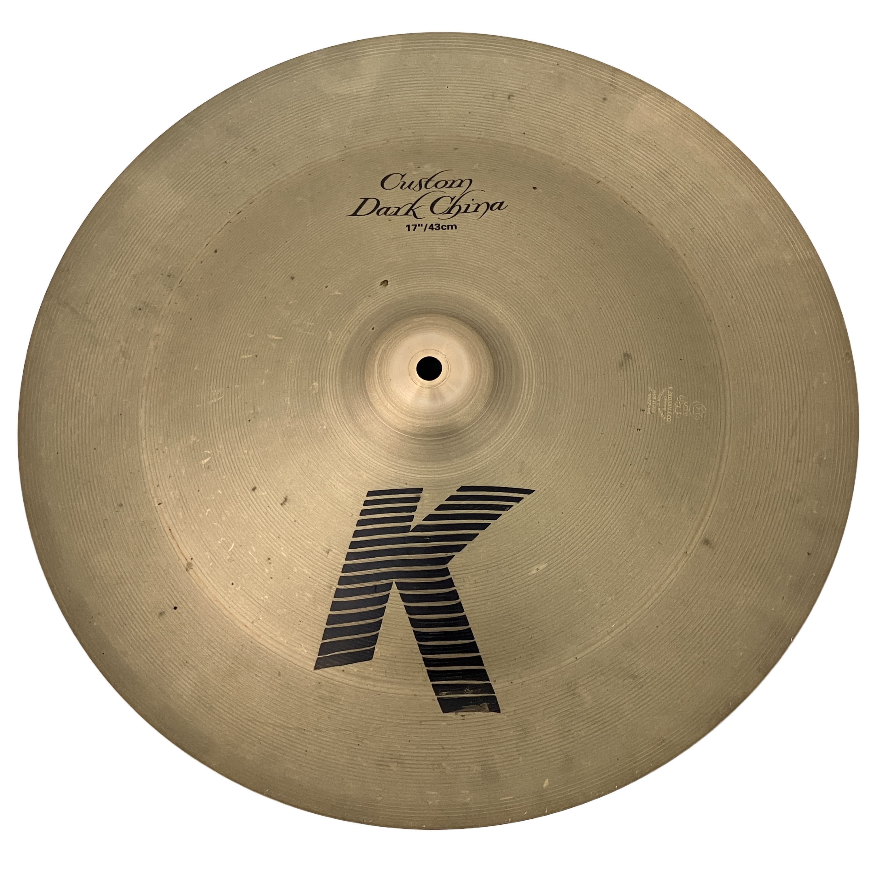ZILDJIAN K Custom Dark China 17インチ シンバル