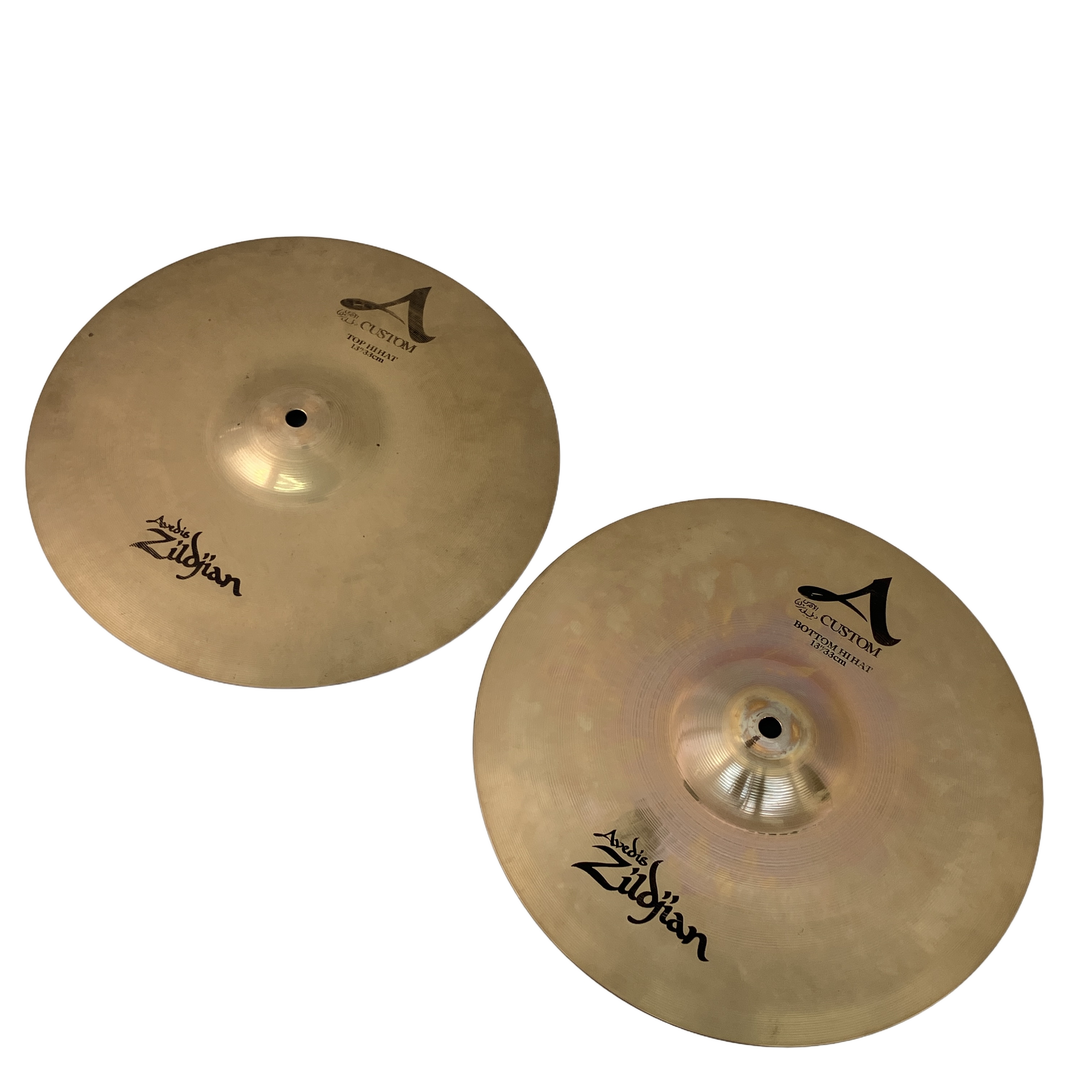 ZILDJIAN A Custom HiHat 13インチ シンバル