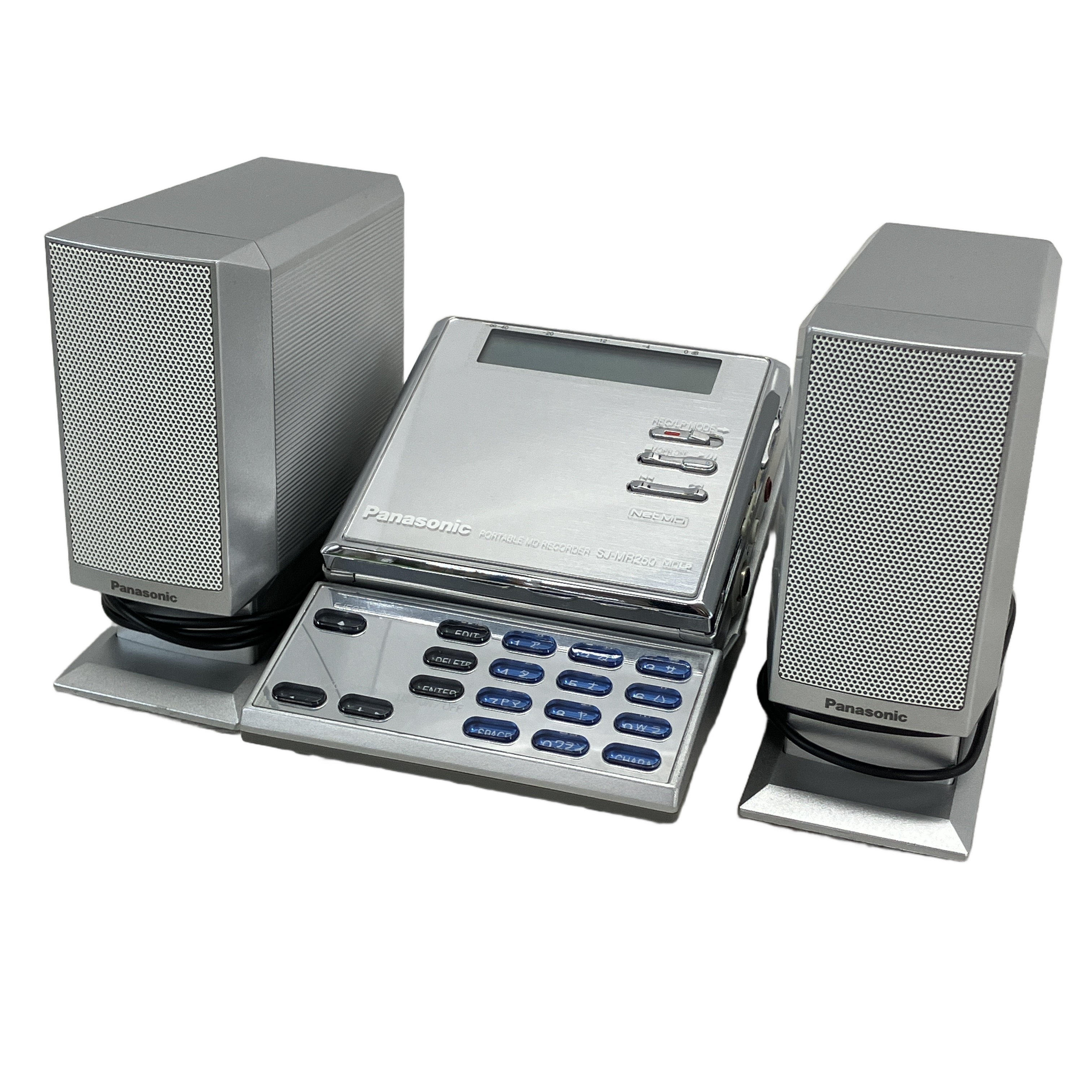 PANASONIC SJ-MR250-S ポータブルMDレコーダー