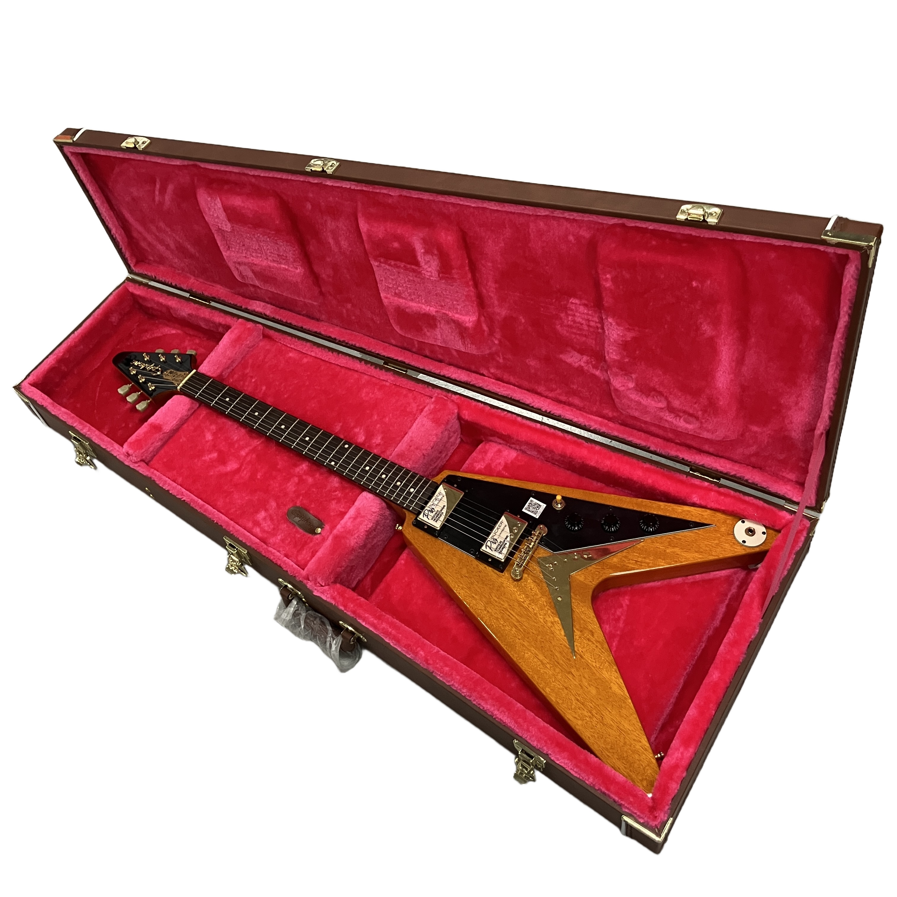 Epiphone Joe Bonamassa 1958 "Amos" Korina Flying-V:ブルースの巨匠が愛した幻のヴィンテージを完全再現。王者のオーラを纏う、至高のフライングV。