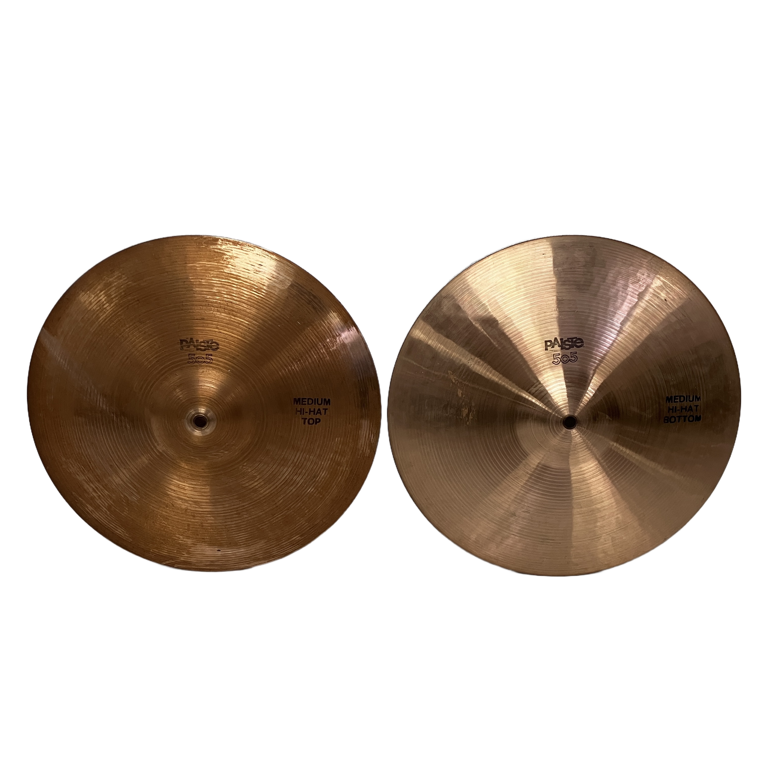PAISTE 505 MEDIUM ハイハットシンバル 14インチ