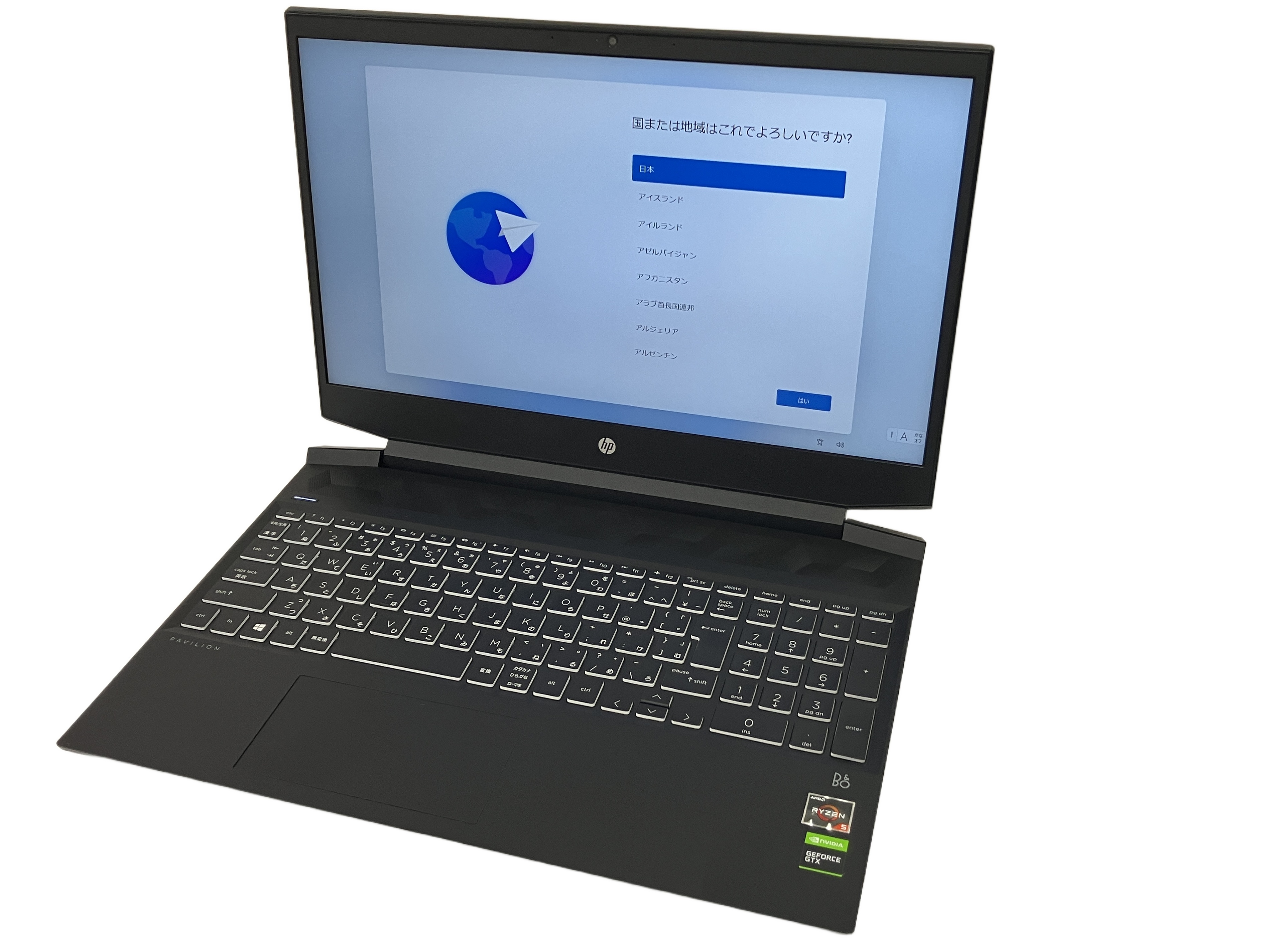 HP Pavilion 15-ec0039ax ノートパソコン