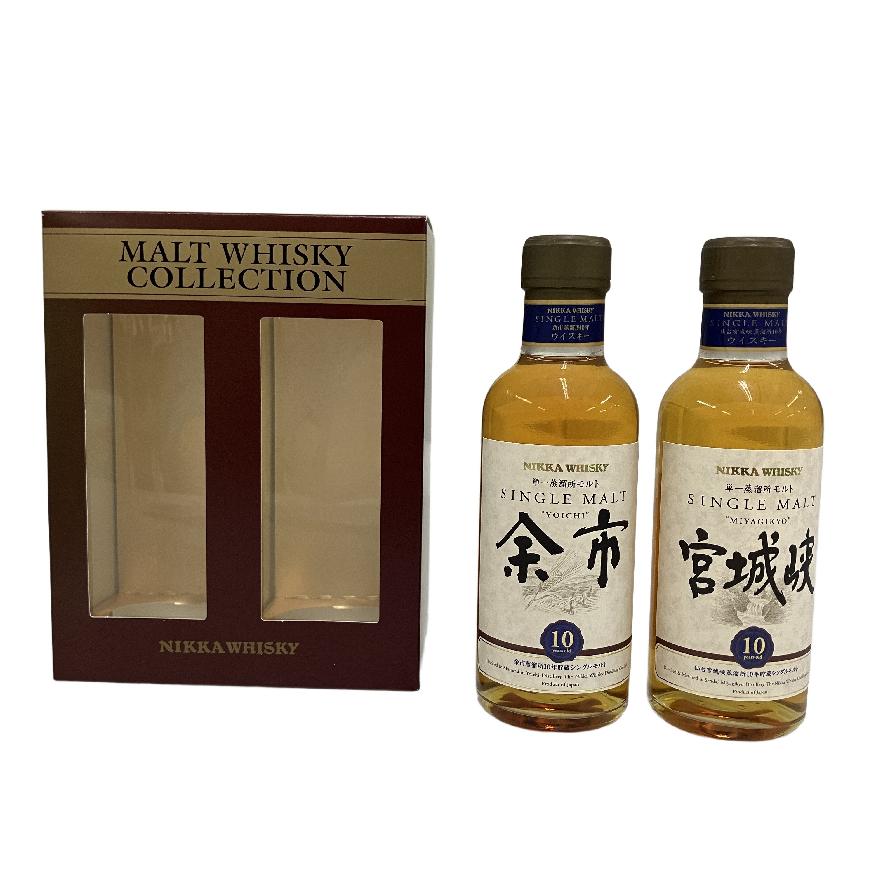 NIKKA 余市 宮城峡 ウイスキー 180ml