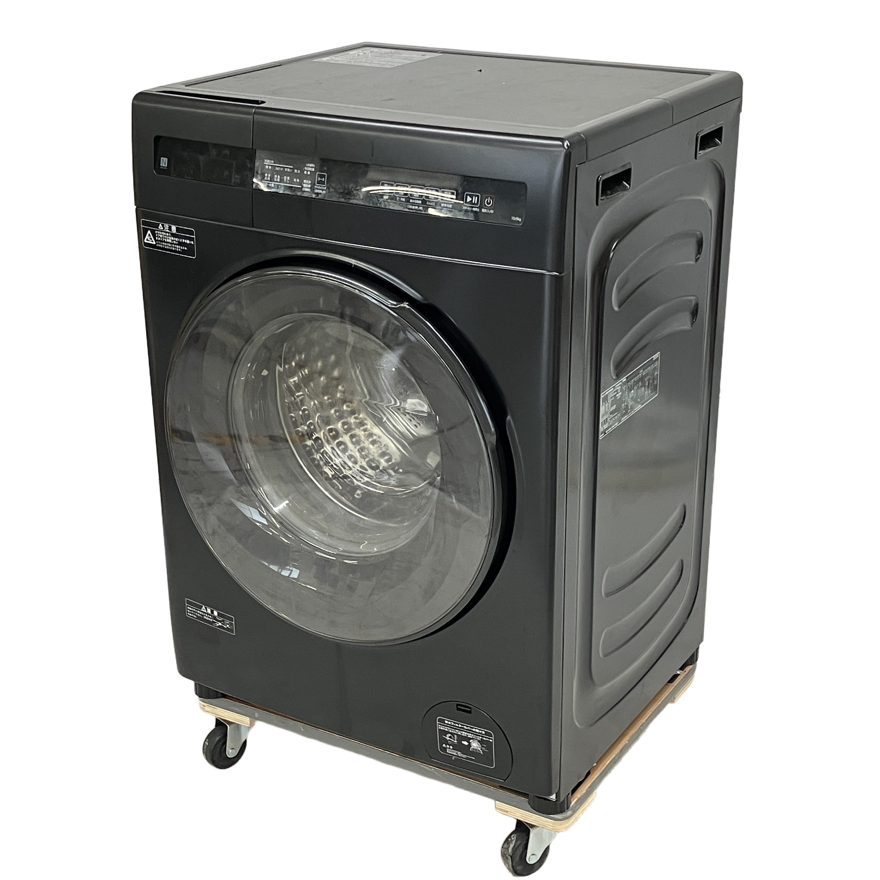 ニトリ ND100KL1BK 10kg ドラム式電気洗濯乾燥機 2025年製 家電 中古