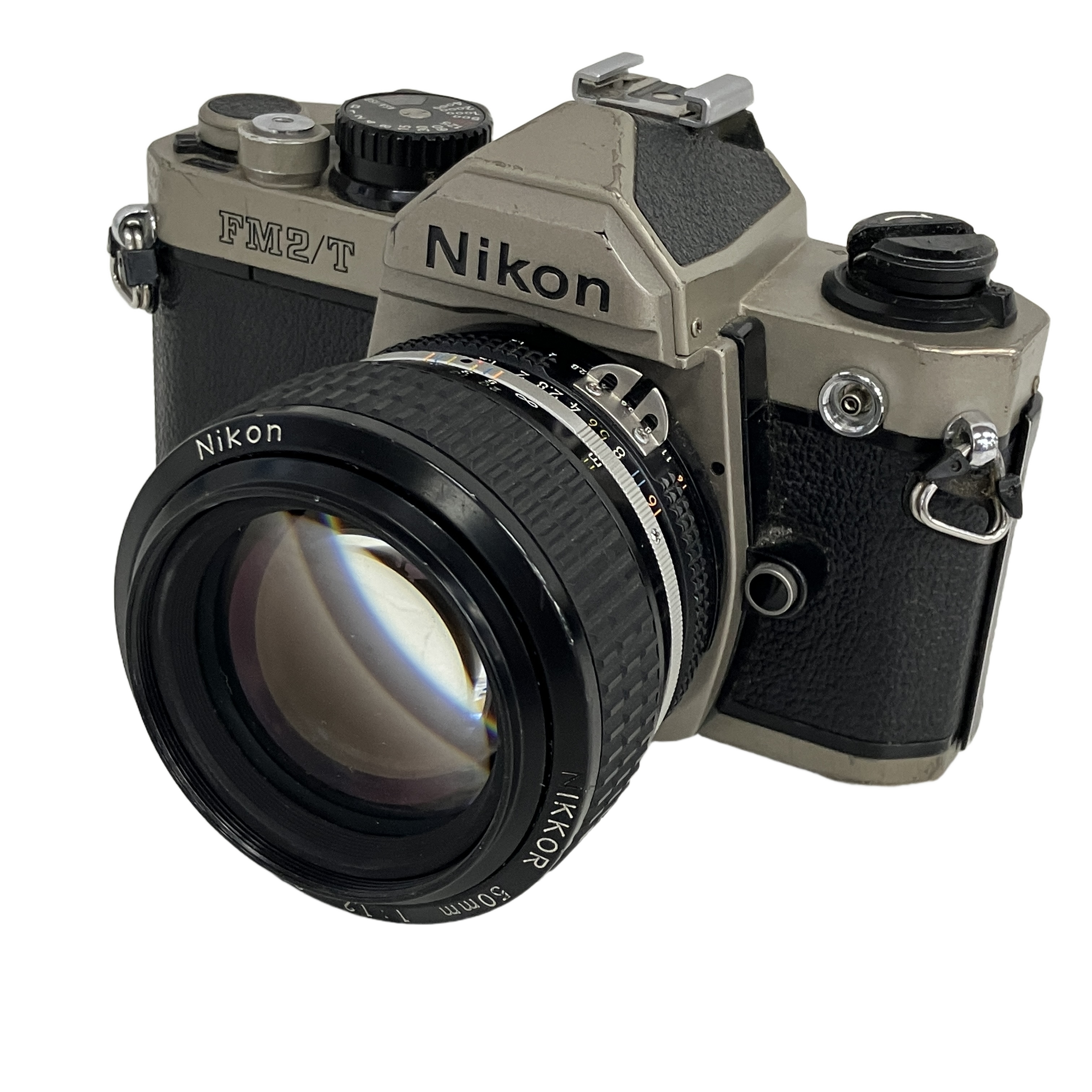 ★Nikon FM2/T & 50mm F1.2 セット ジャンク チタンボディと明るい銘玉の希少な組み合わせ★