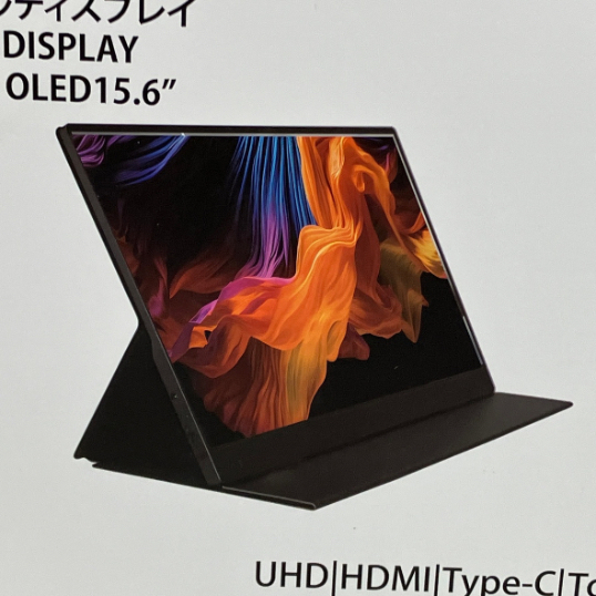 JAPANNEXT JN-MD-OLED156UHDR-T モバイルディスプレイ 15.6インチ