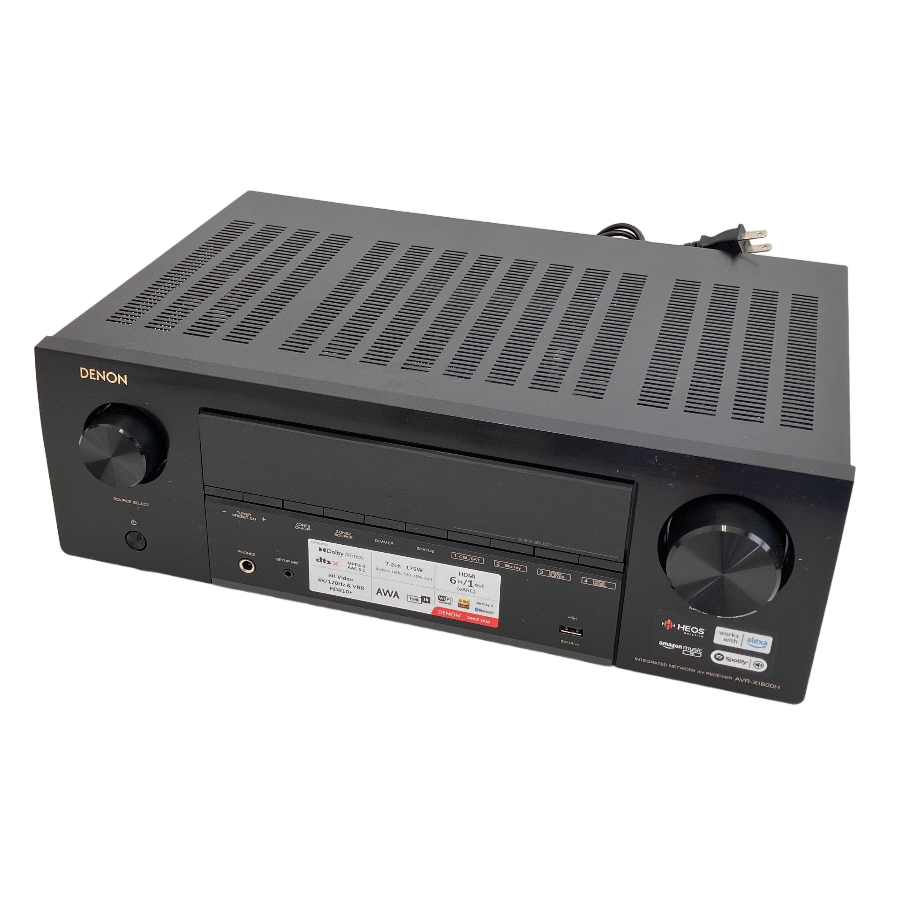 DENON AVR-X1800H サラウンドレシーバー