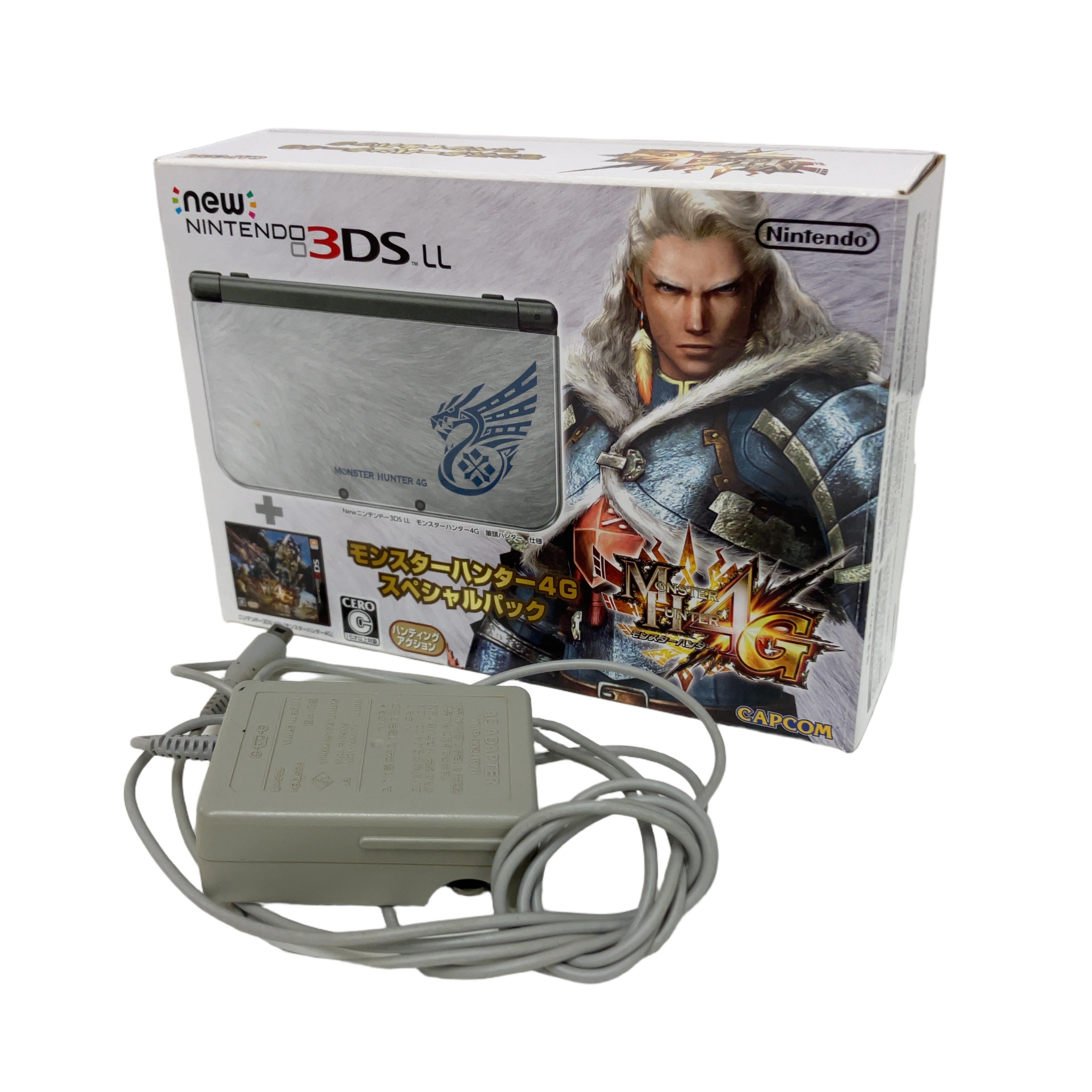 NINTENDO 3DS LL RED-001 モンスターハンター4G スペシャルパック ゲーム機