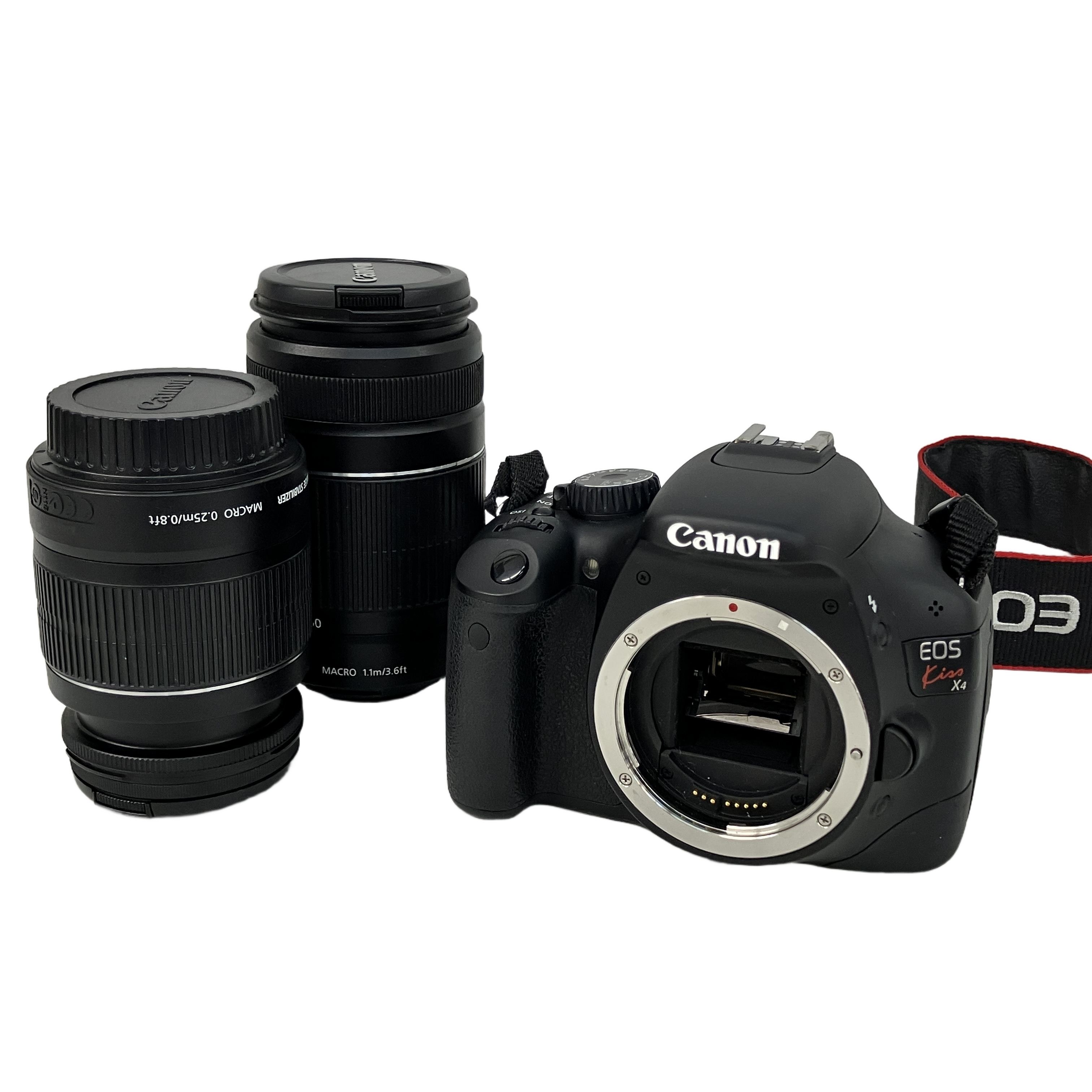 CANON EOS KISS X4 デジタル一眼 18-55mm/55-250mm