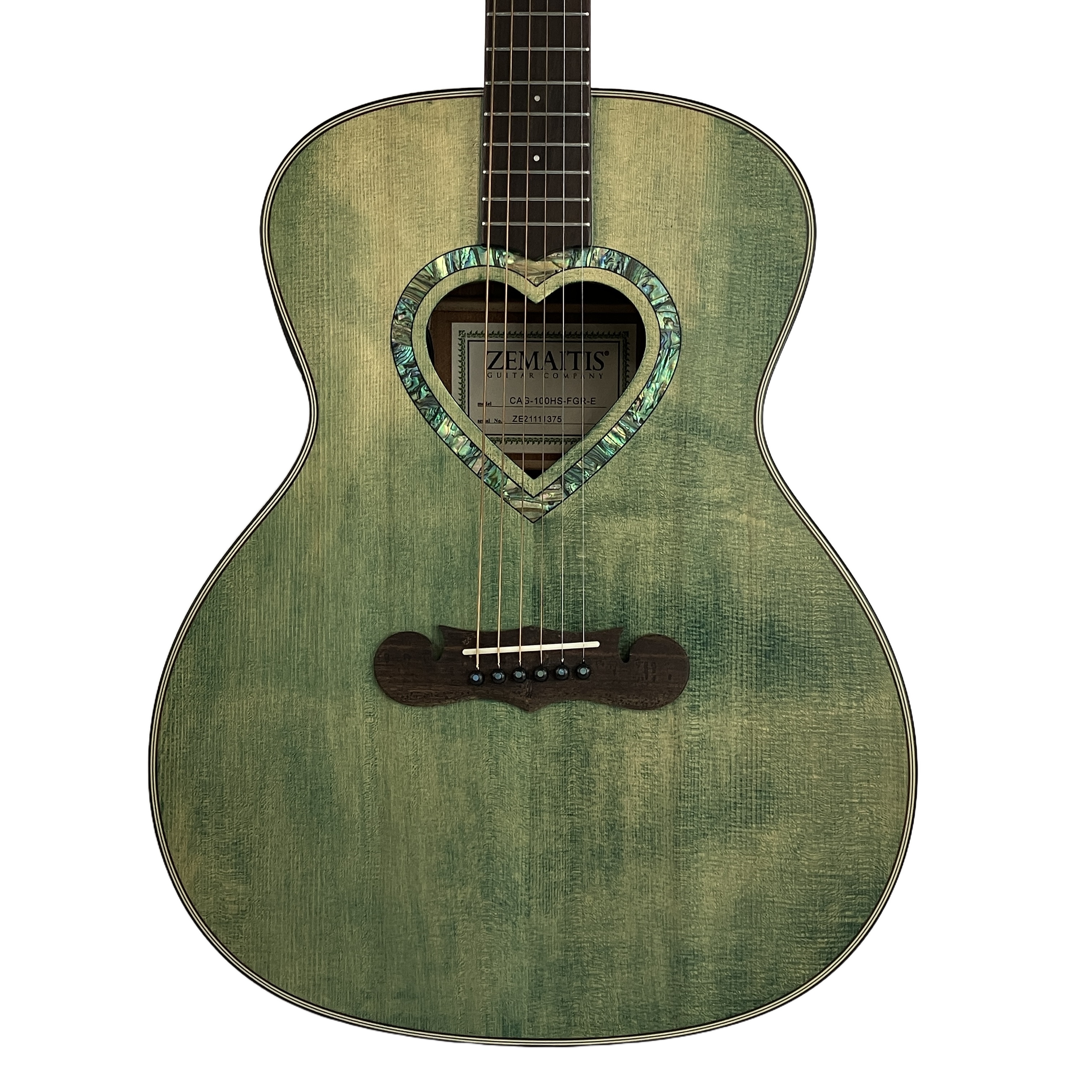 ZEMAITIS CAG-100HS-E エレアコ Forest Green