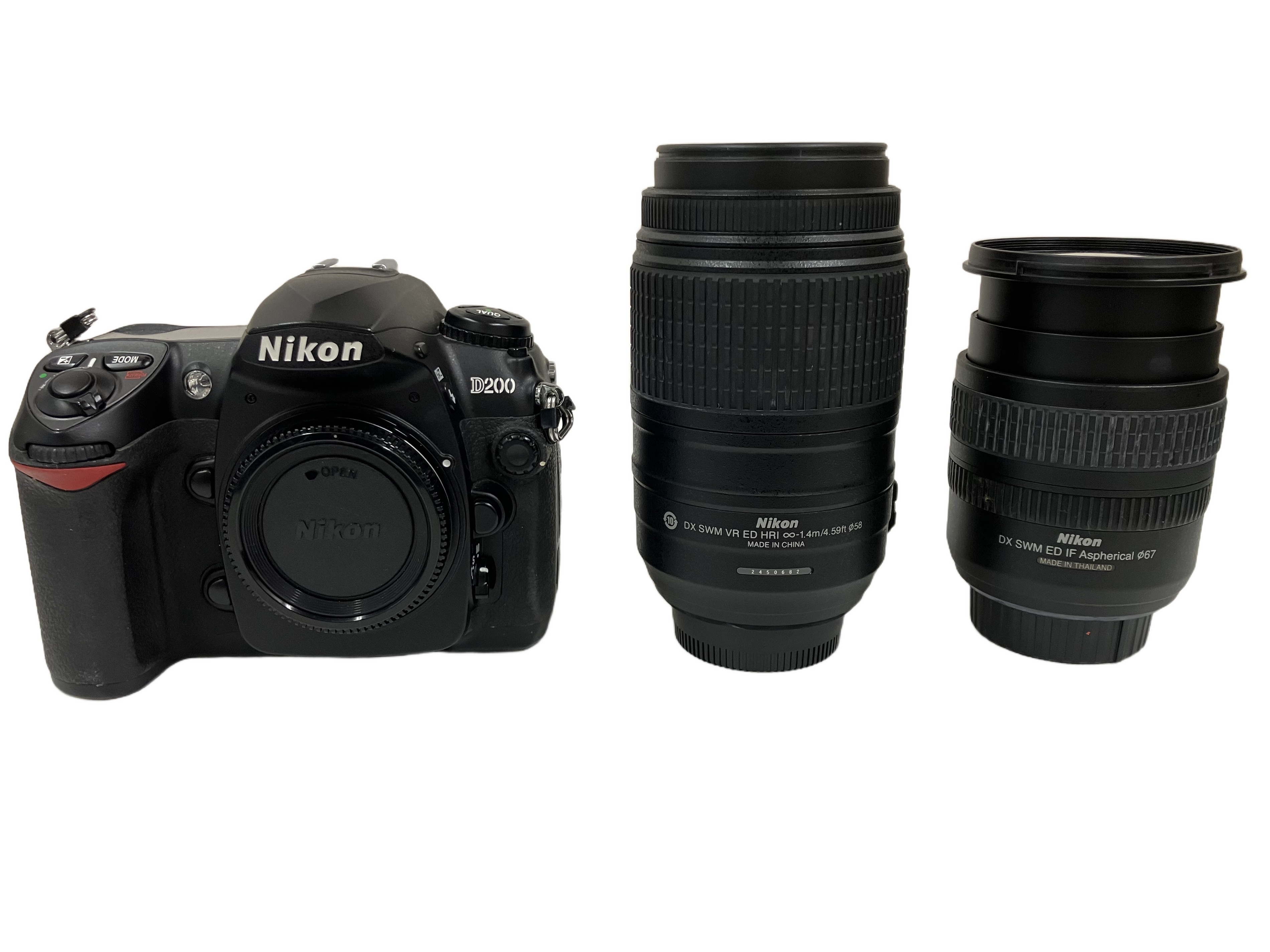 NIKON D200 18-70mm 55-300mm デジタル一眼レフカメラ