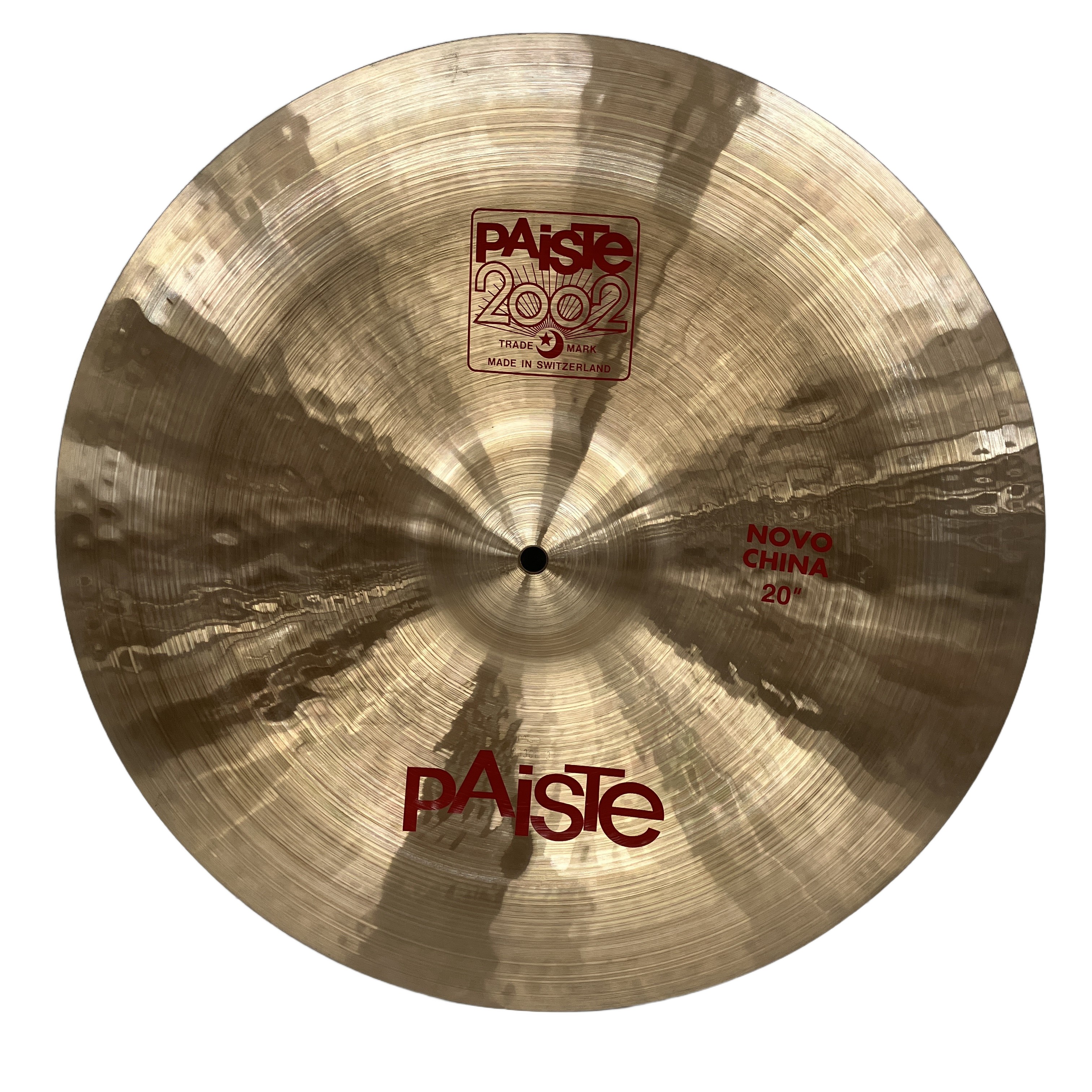 PAISTE 2002 NOVO CHINA シンバル 20インチ