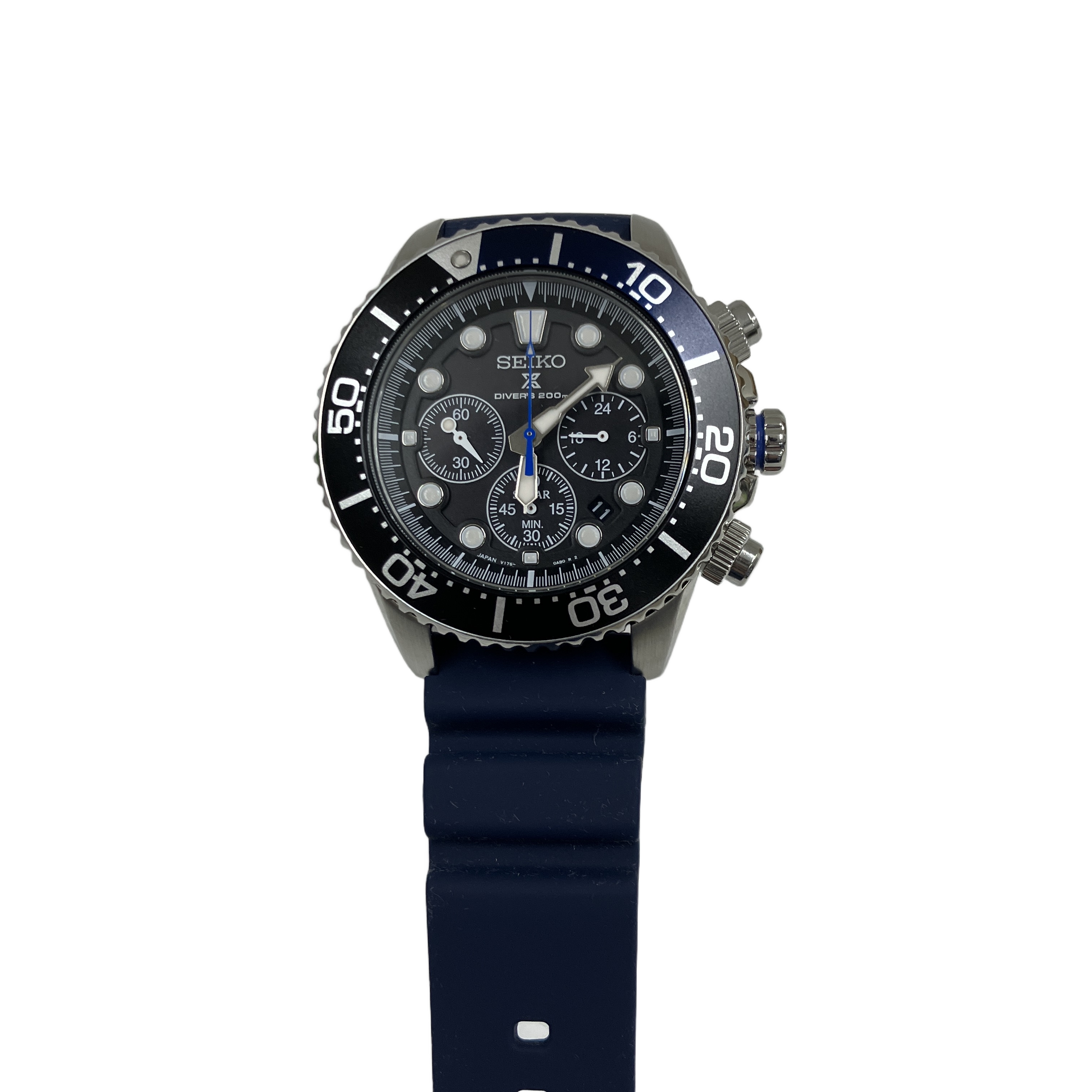 SEIKO V175-0AD0 プロスペックス 腕時計 ソーラー