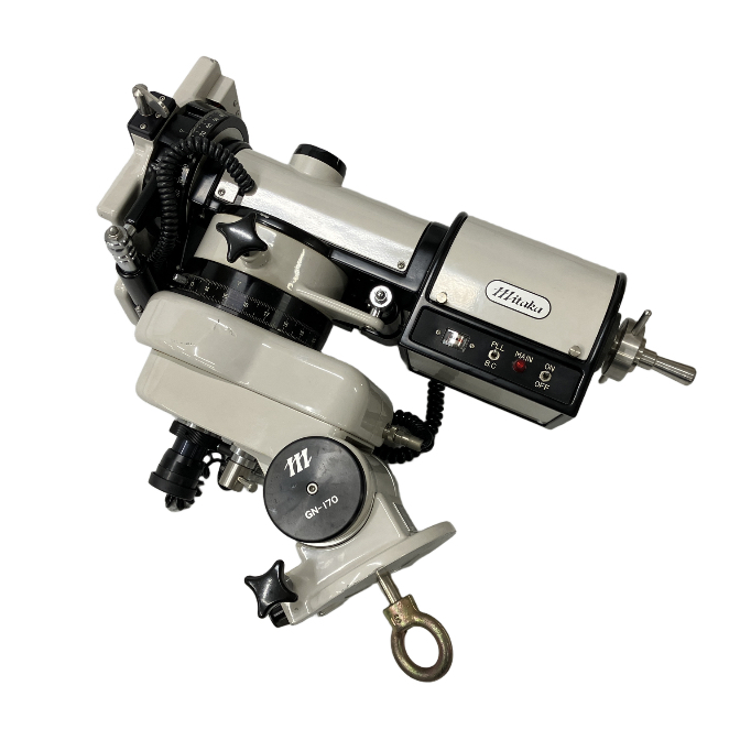 ★三鷹光器 GN-170 赤道儀 天体望遠鏡 駆動モーター・ハンドボックス付(部品取りや修理前提の玄人向け仕様)★