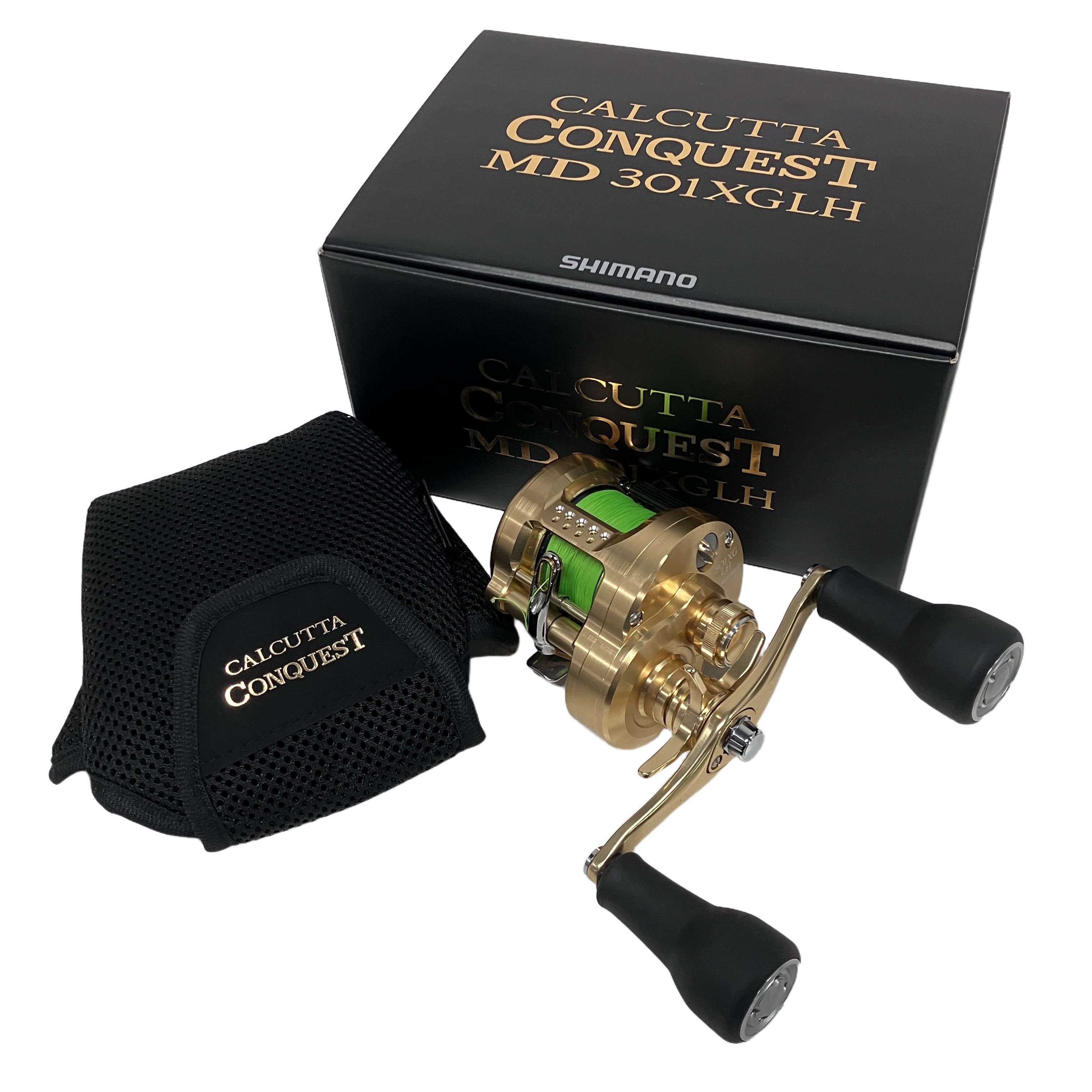 SHIMANO CT コンクエスト MD301XGLH ベイトリール