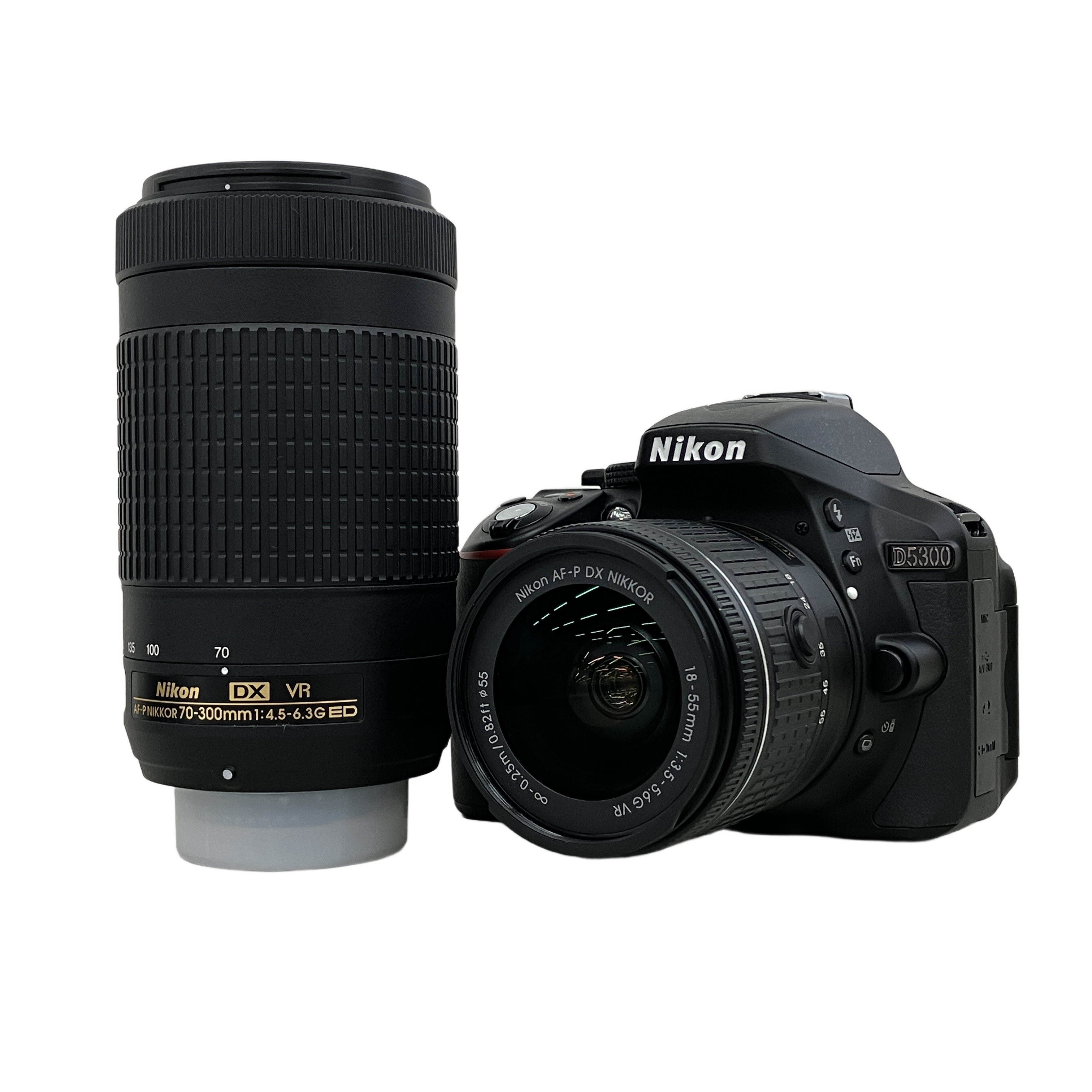 NIKON D5300 デジタル一眼レフカメラ 18-55mm/70-300mm