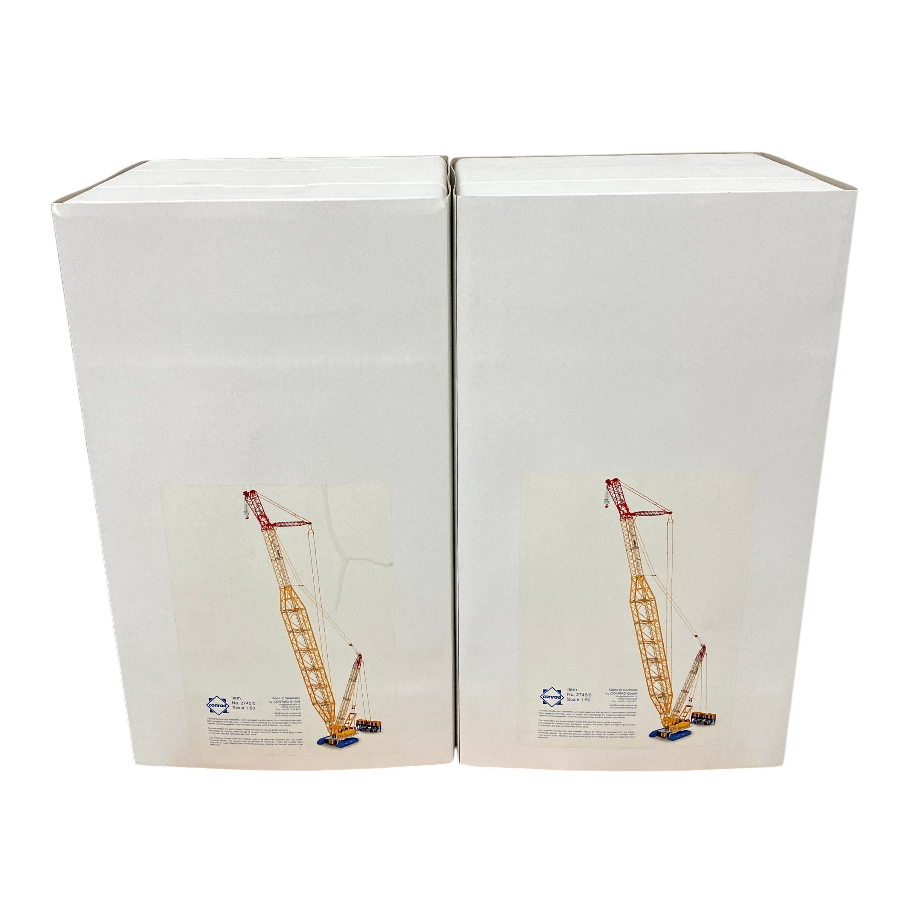 ★Conrad 1/50 DEMAG CC 8800 BoomBooster 超大型クレーンの威容を再現した精密モデル★