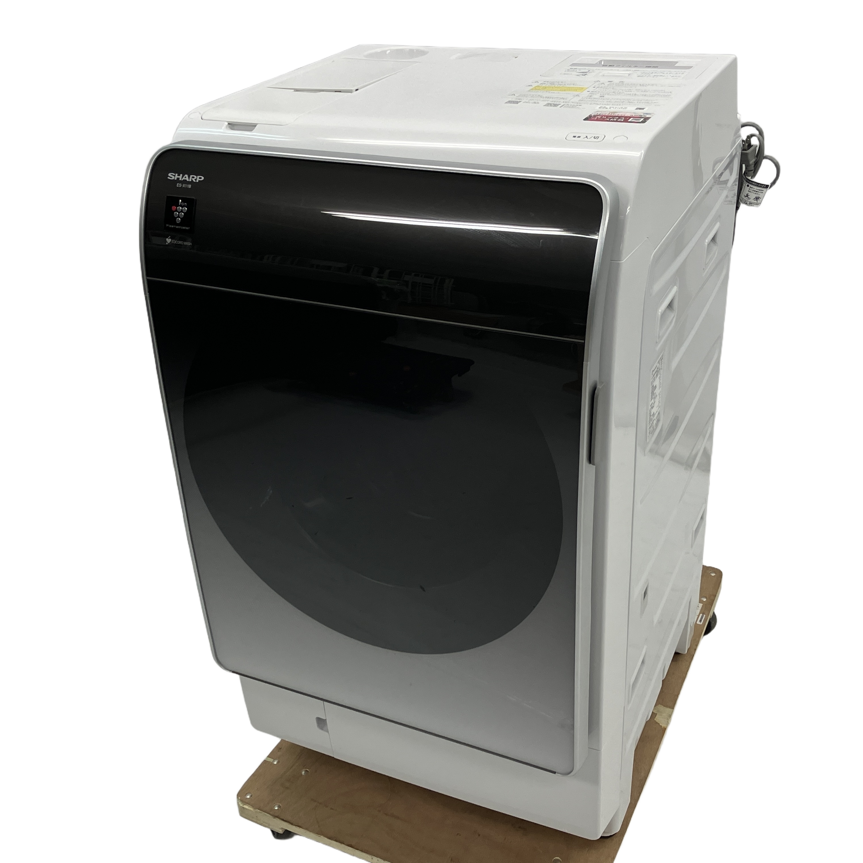 SHARP ES -X11B-SL プラズマクラスター ドラム式 洗濯乾燥機 ドラ洗 生活 家電 シャープ 中古