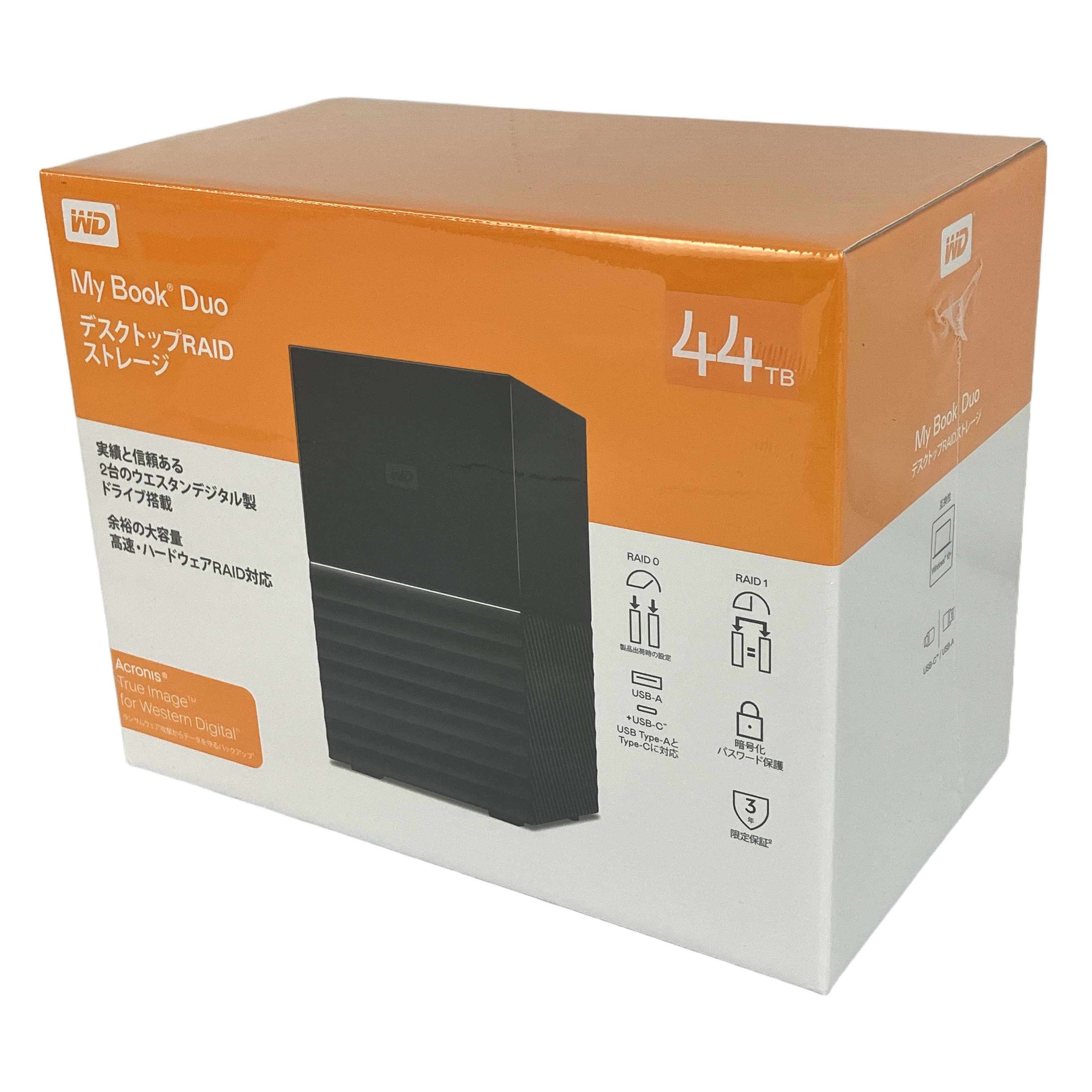 WD WDBFBE0440JBK-JEEX 外付けハードディスク 44TB