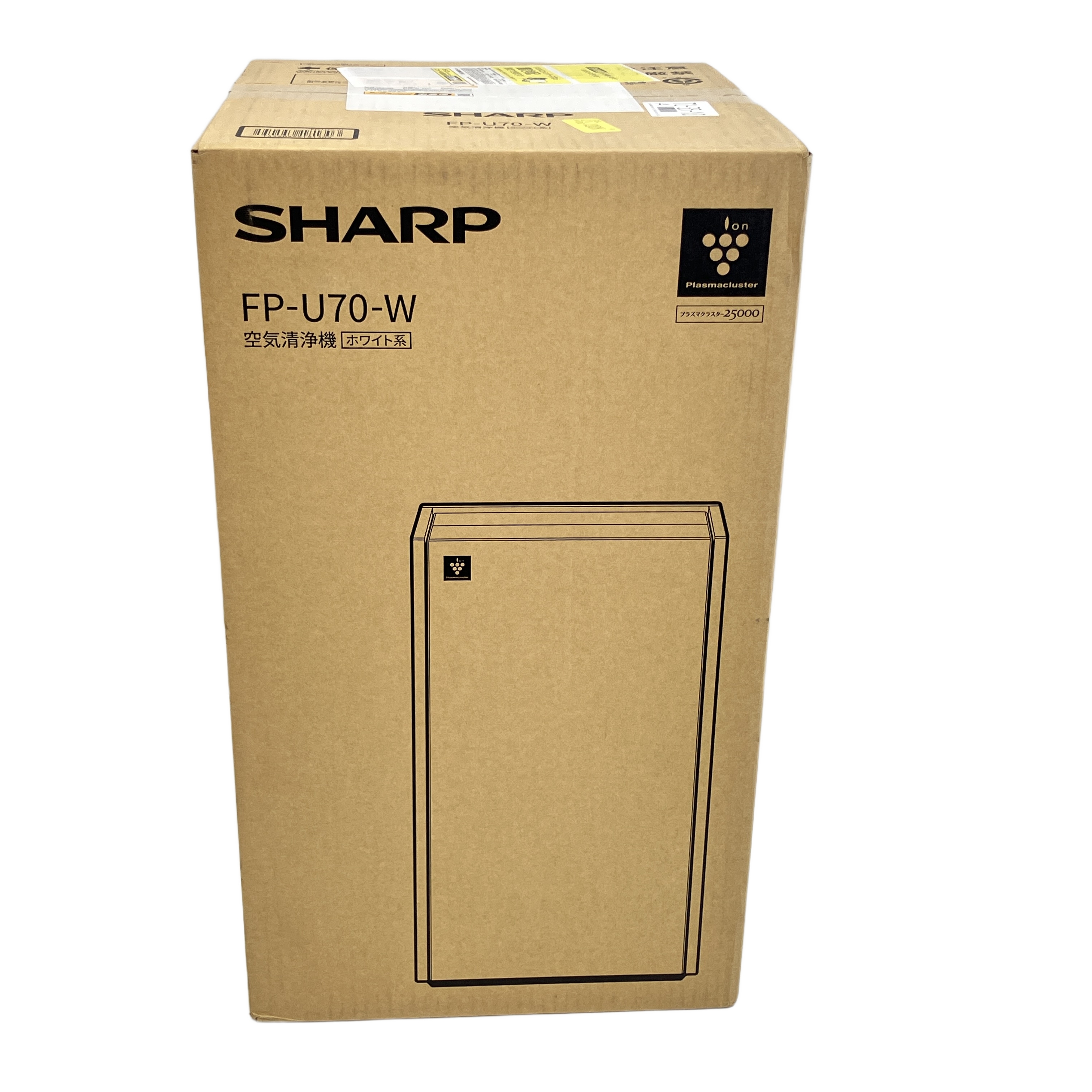 SHARP FP-U70-W 空気清浄機 ホワイト