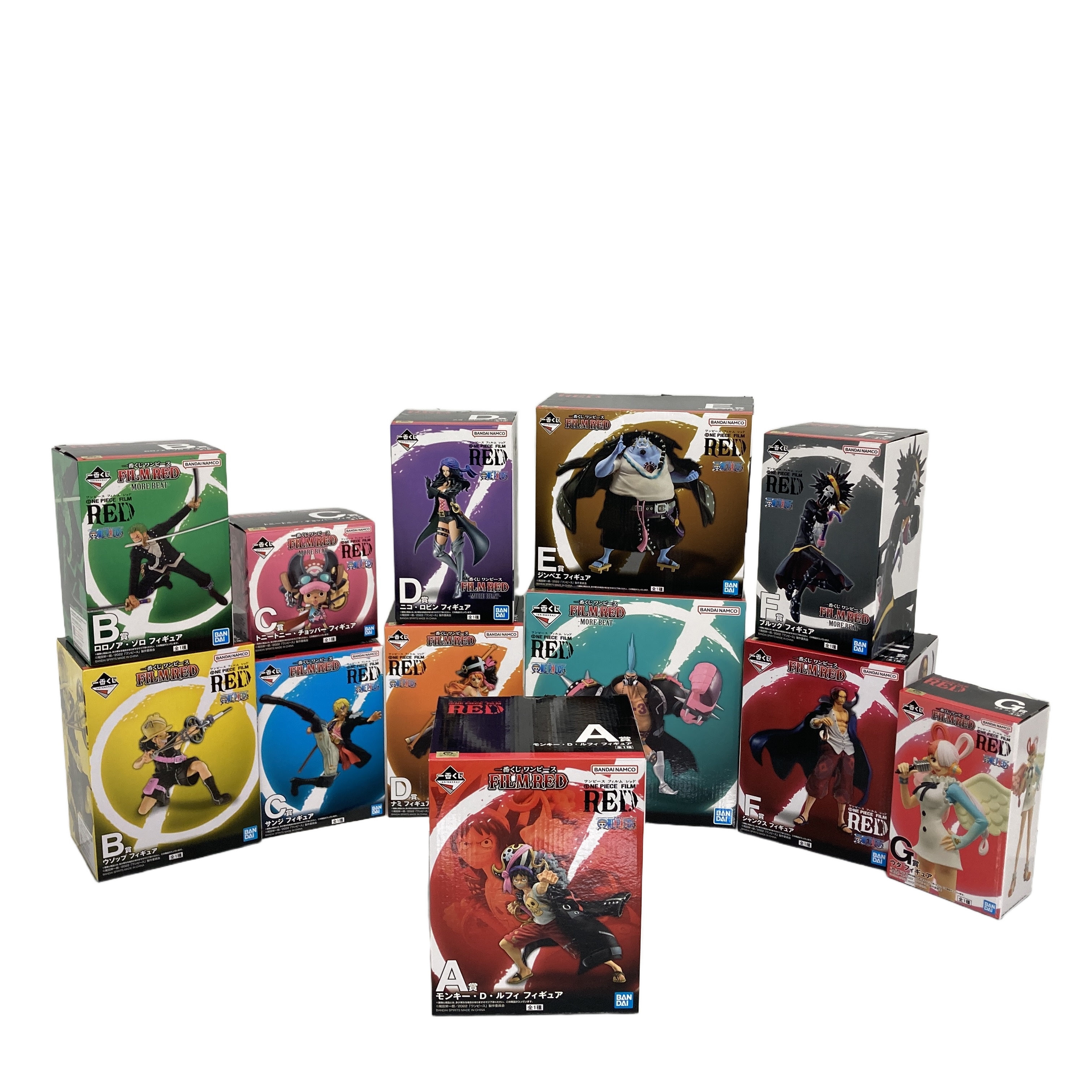 BANDAI 一番くじ ワンピース FILM RED フィギュア