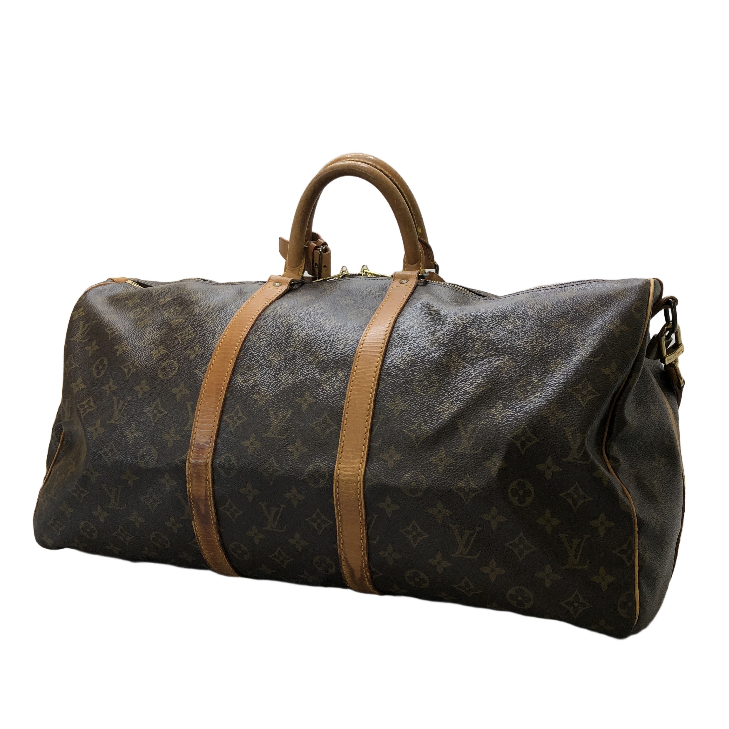 LOUIS VUITTON モノグラム キーポル バンドリエール 55