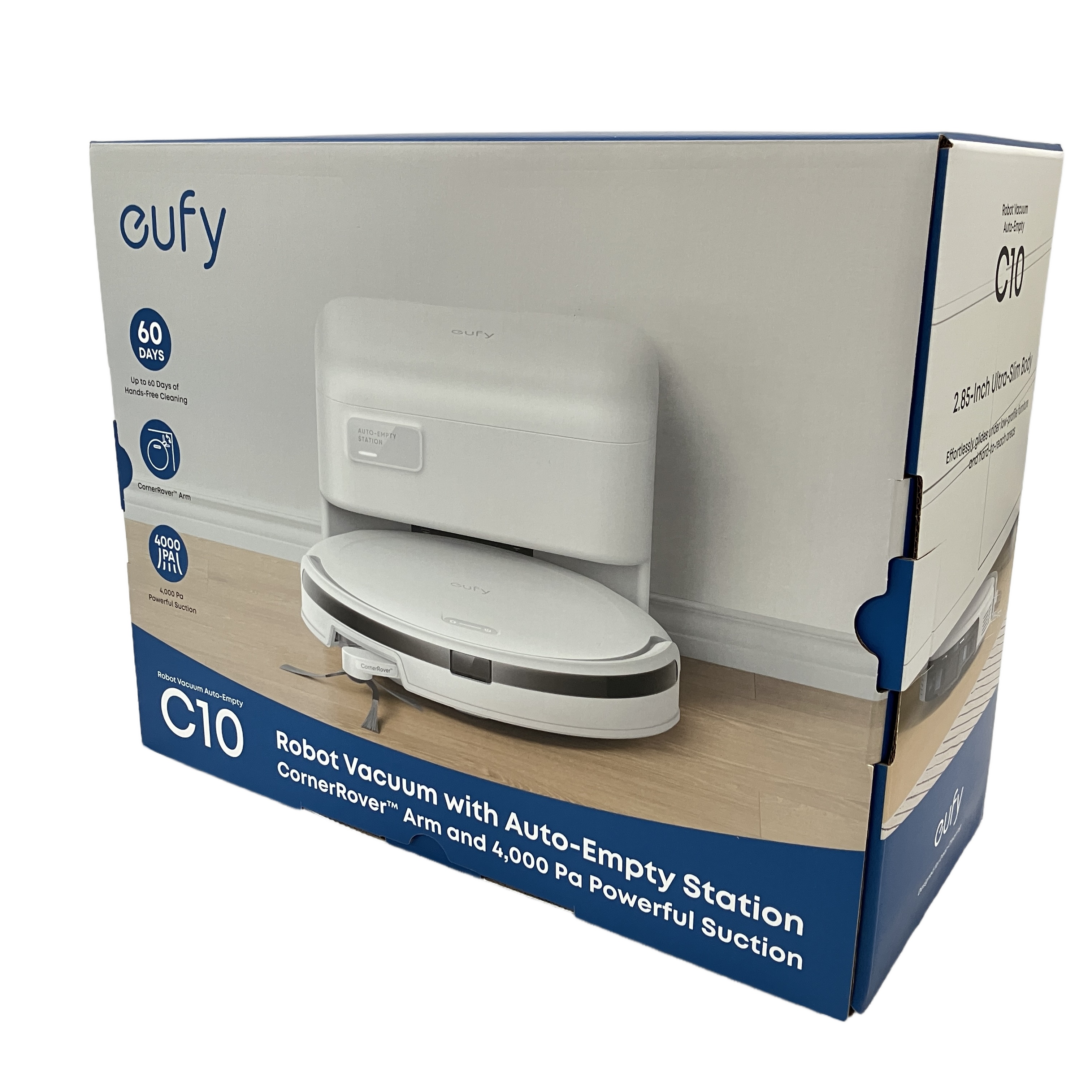 ANKER T2292 Eufy Auto-Empty C10 ロボット掃除機 ホワイト