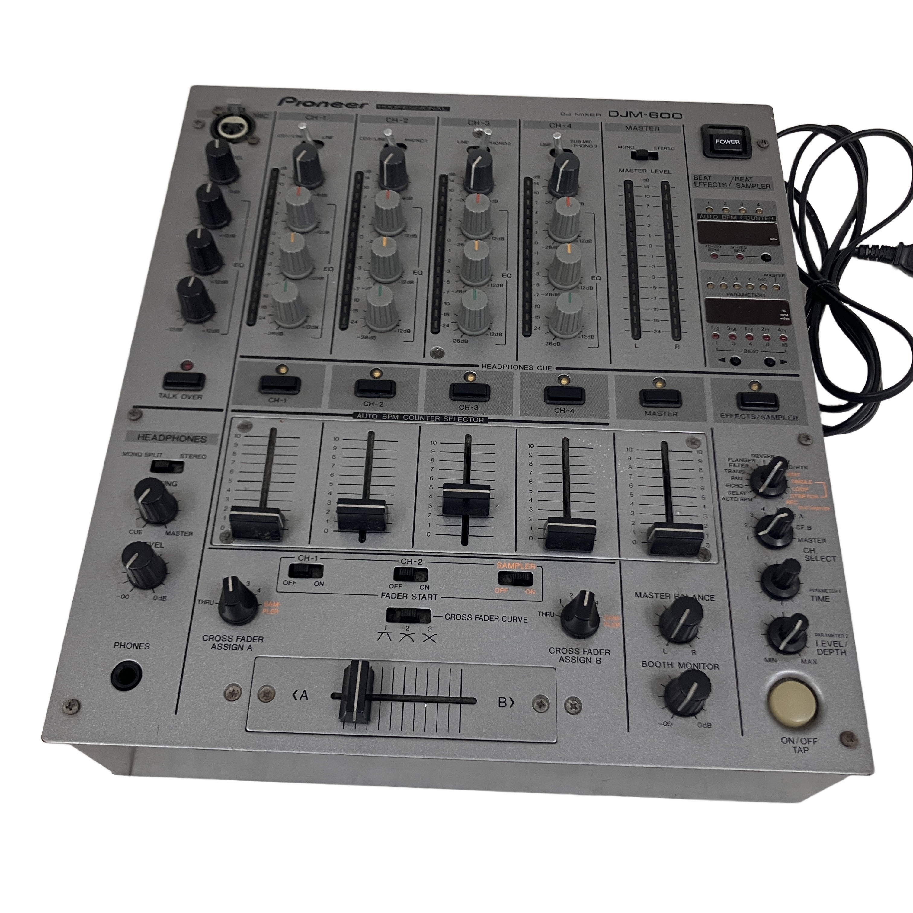 PIONEER DJM-600 DJミキサー