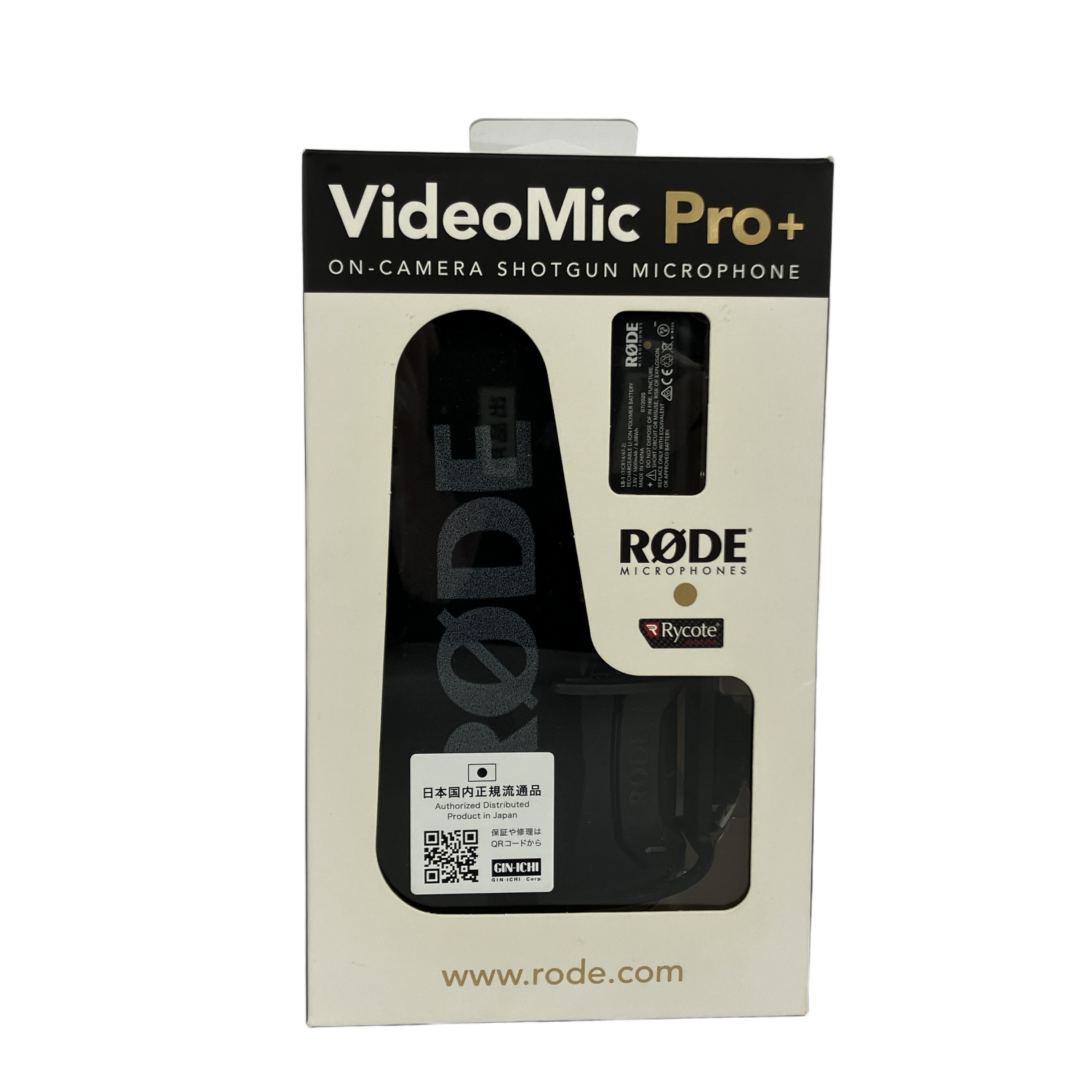 RODE VideoMic Pro+ ショットガンマイク