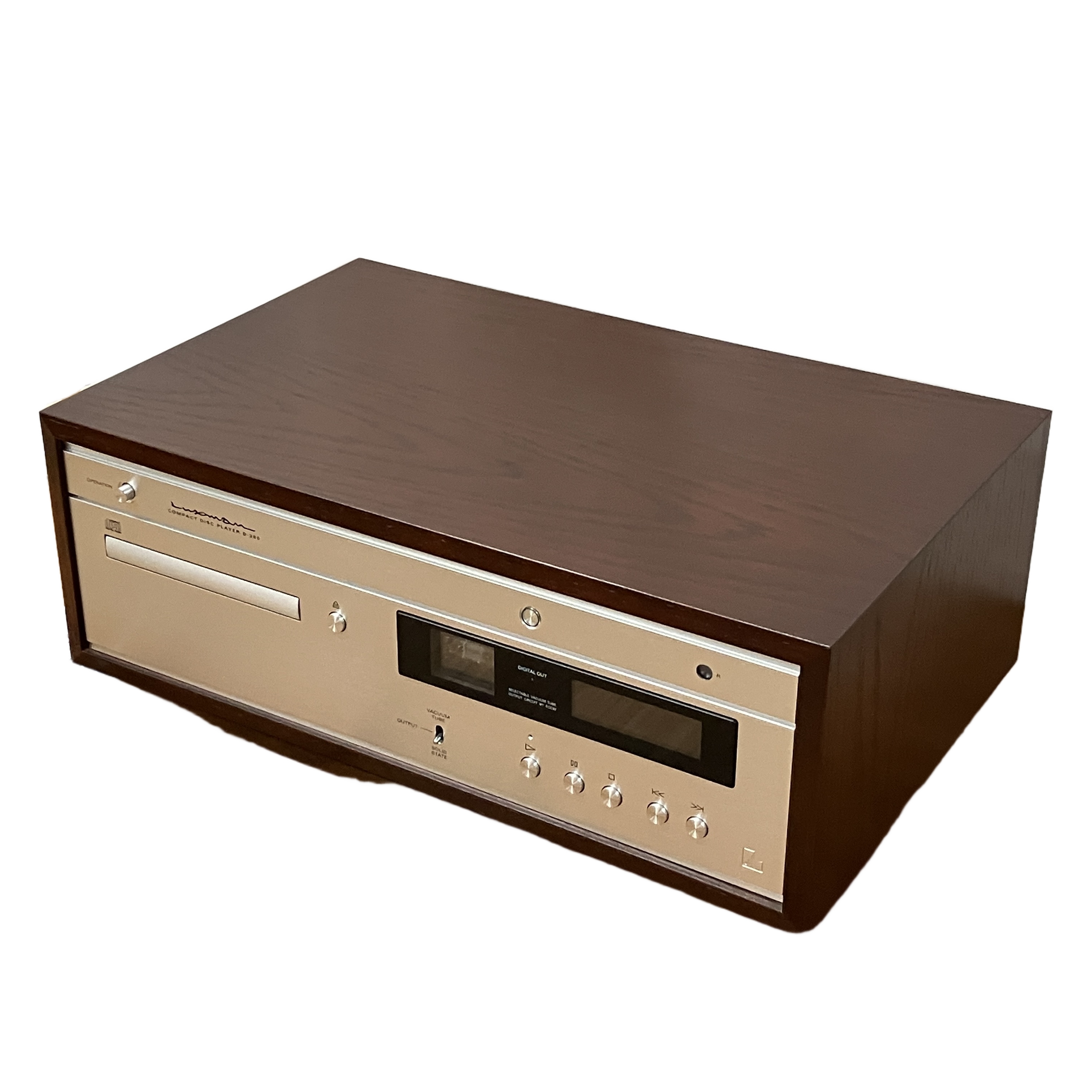 ★LUXMAN D-380 真空管CDプレーヤー(2019年製中古)極上の艶と温もりを★