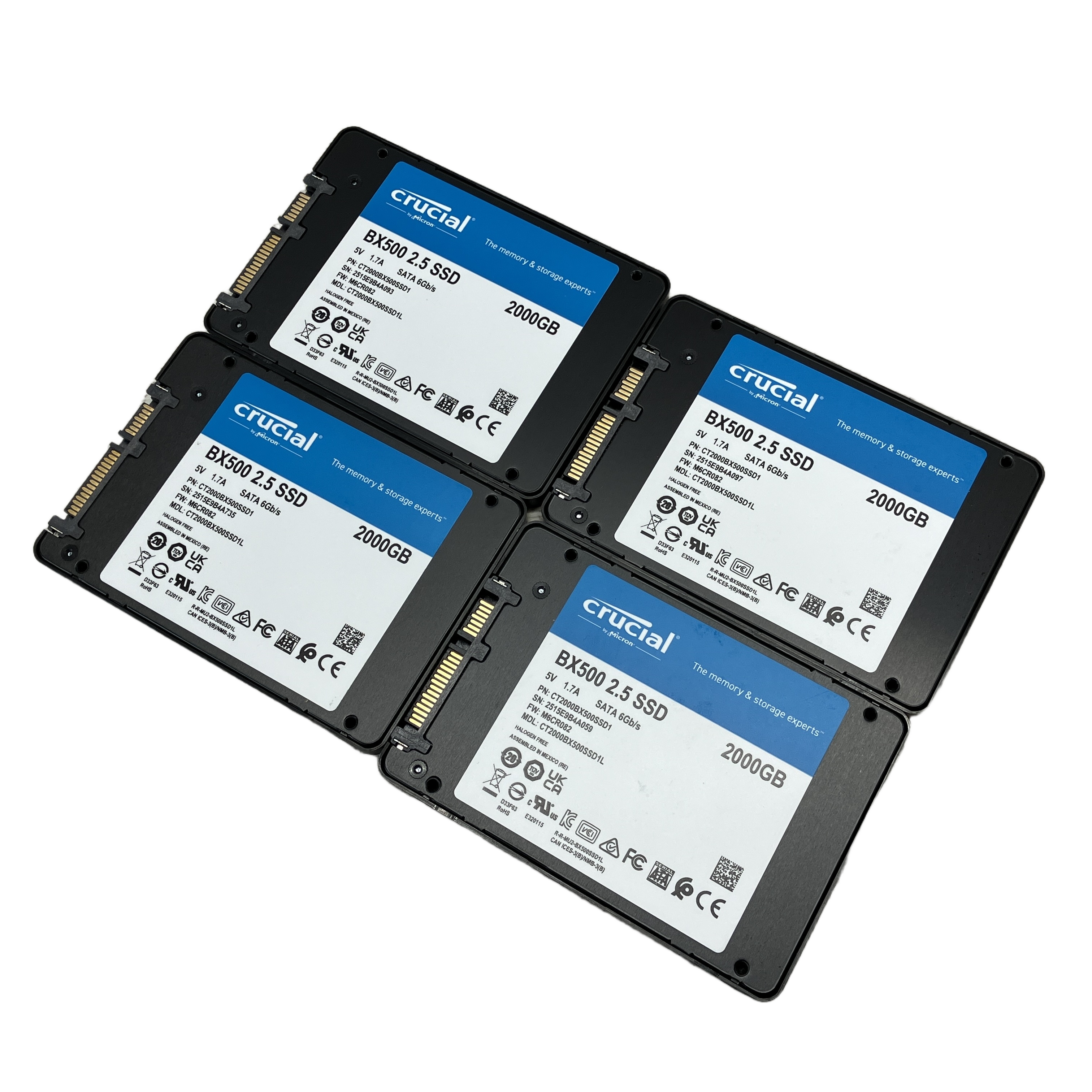 CRUCIAL BX500 CT2000BX500SSD1L SSD 2TB