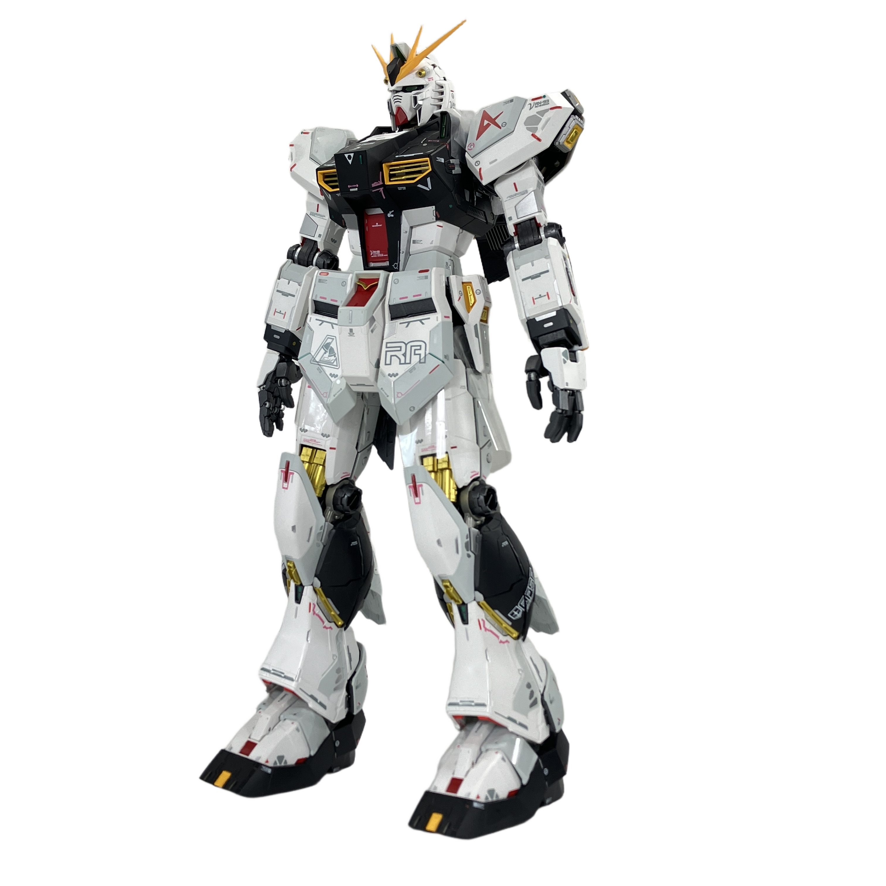 BANDAI METAL STRUCTURE Rx-93 νガンダム プラモデル