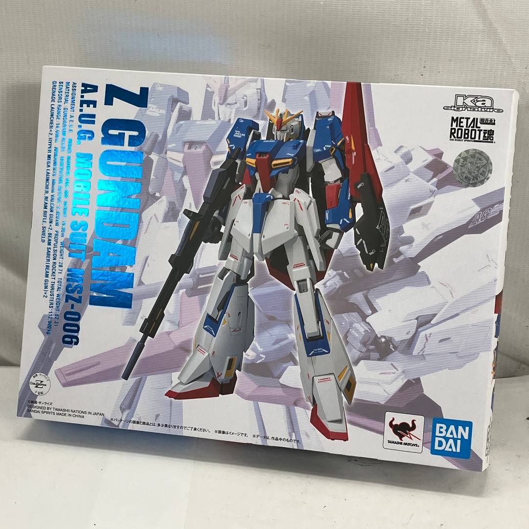 BANDAI METAL ROBOT魂 MSZ-006 Zガンダム フィギュア