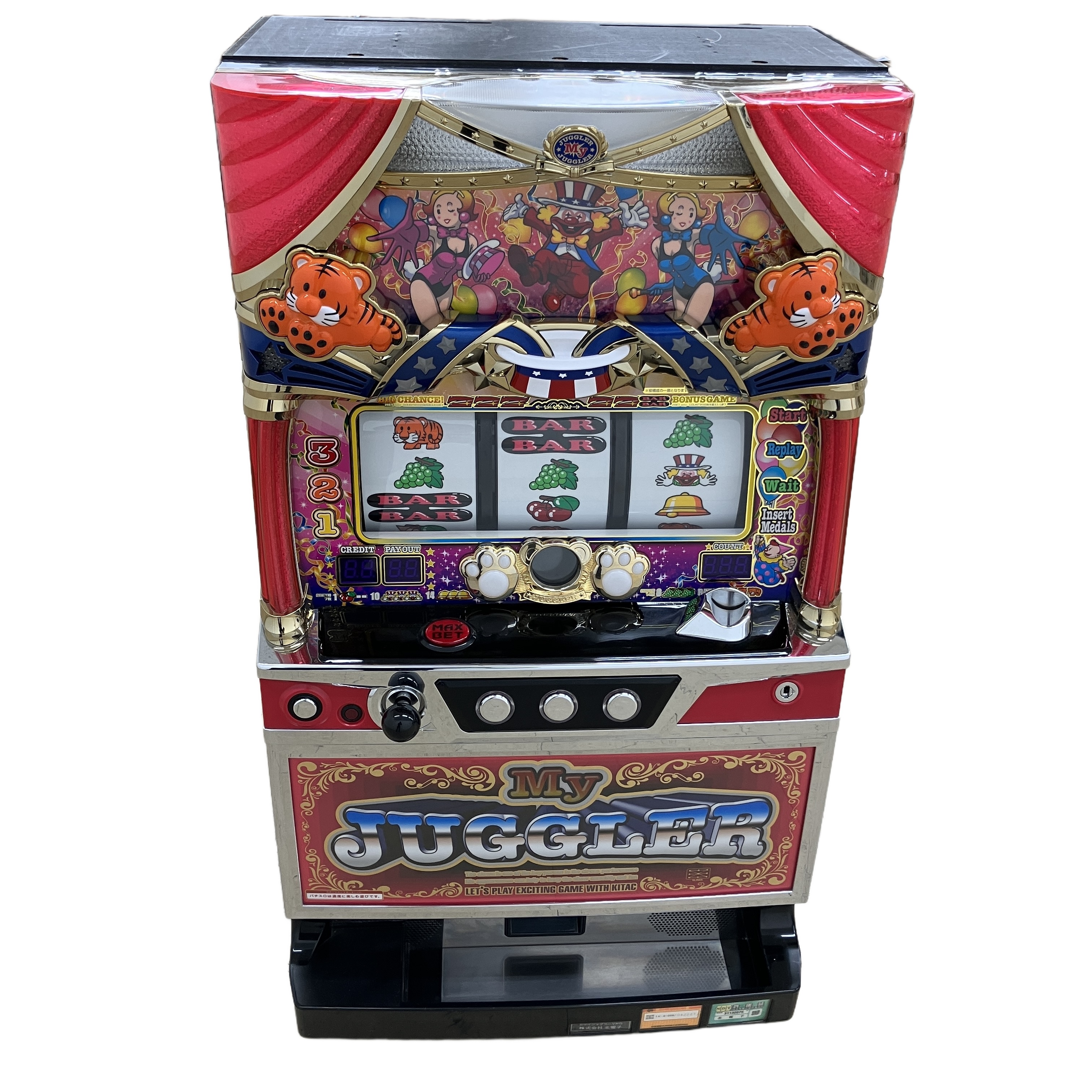 KITA DENSHI マイジャグラー5 パチスロ実機