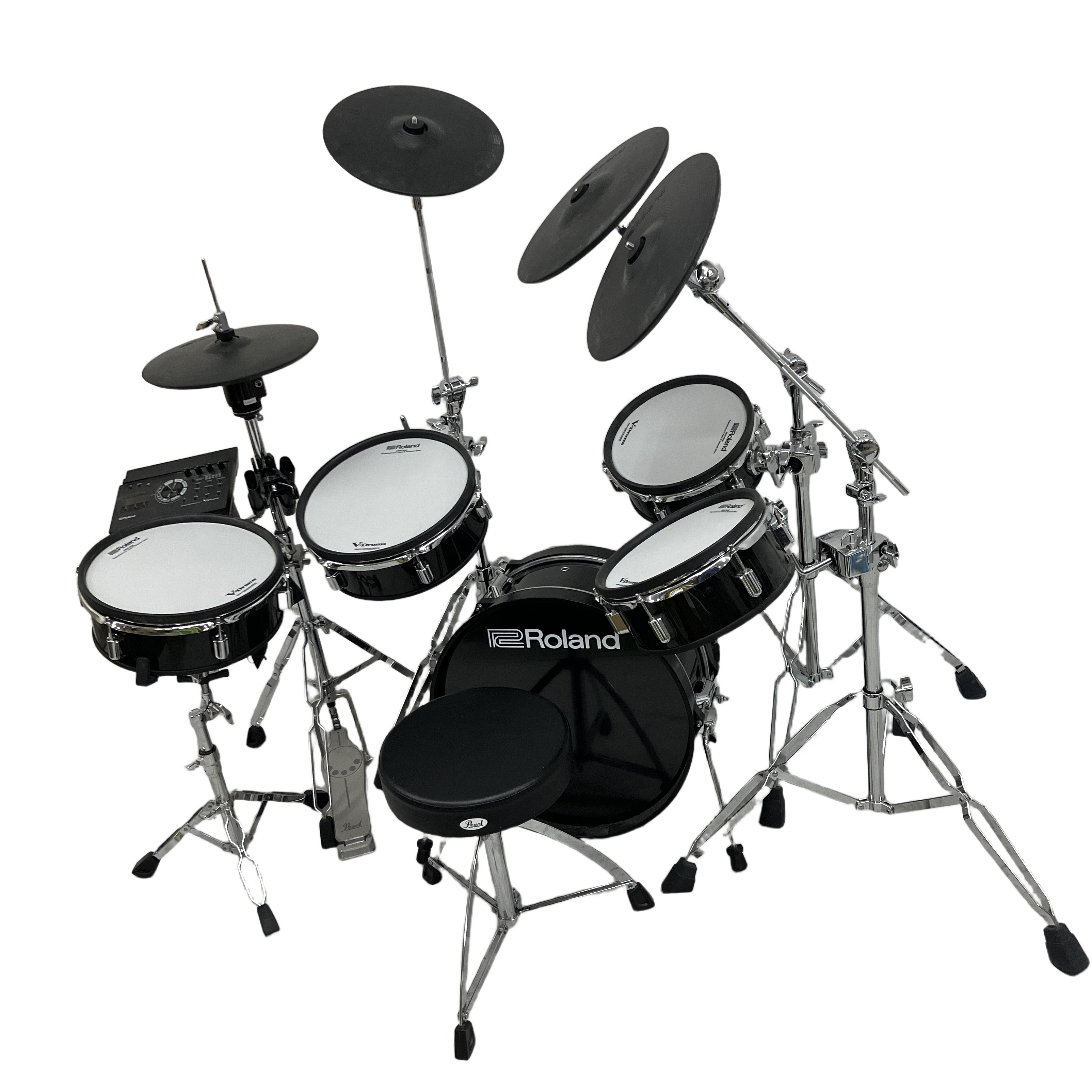 妥協を知らない大人の所有欲を深く満たす、唯一無二のマスターピース。Roland V-Drums VAD306