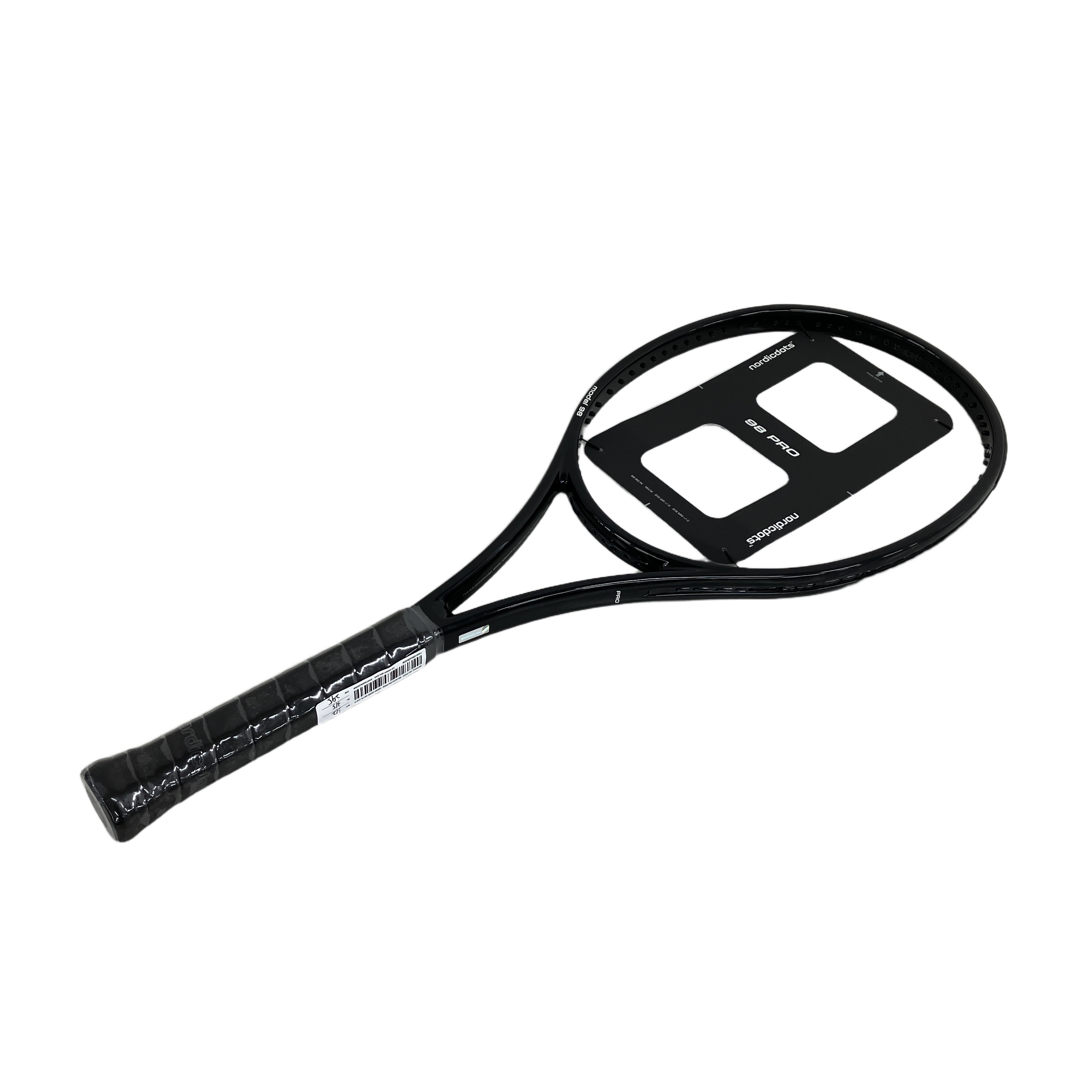 NORDICDOTS 98 Pro テニスラケット Black Gloss