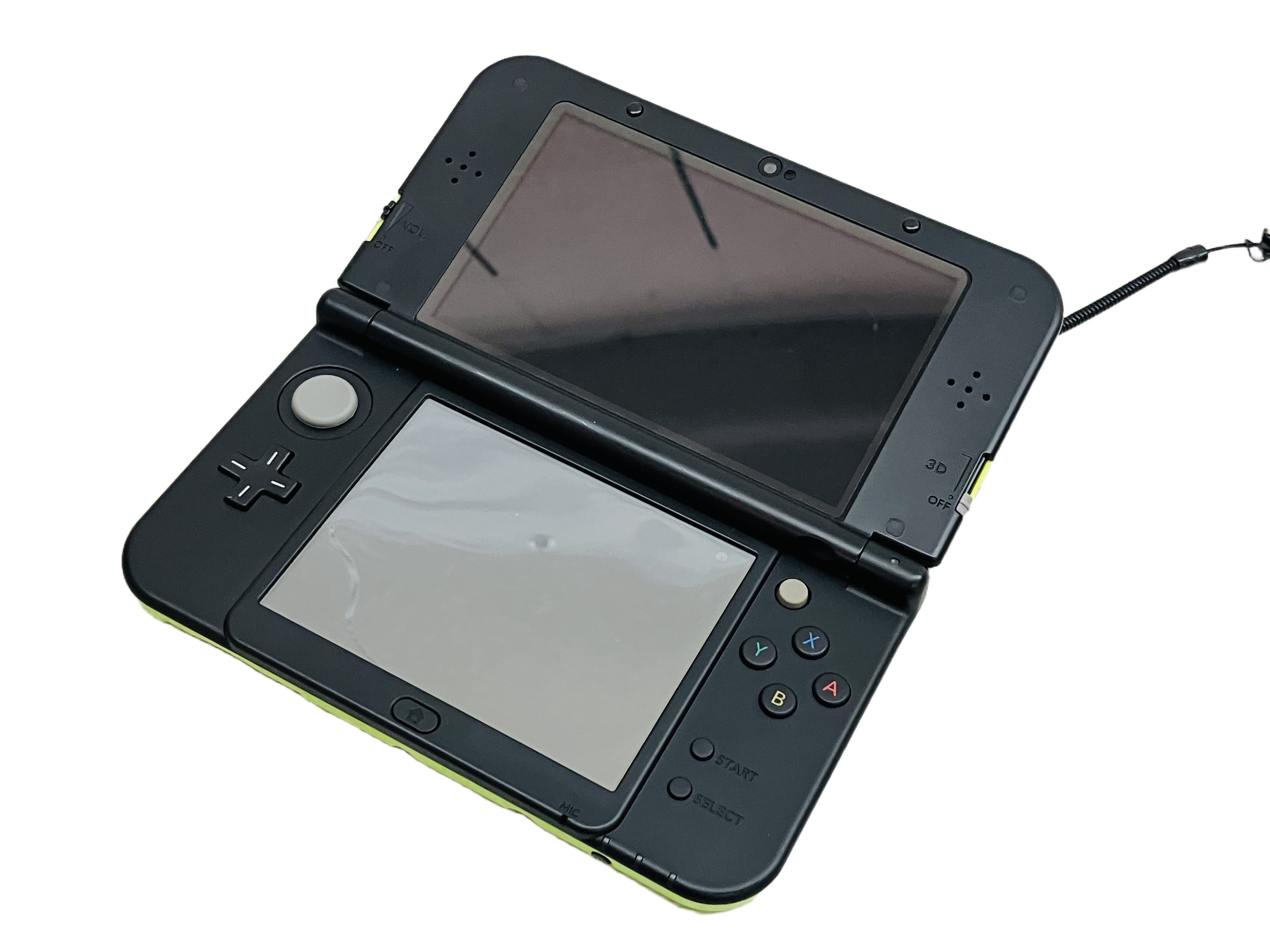 NINTENDO RED-001 New ニンテンドー 3DS LL ライム×ブラック
