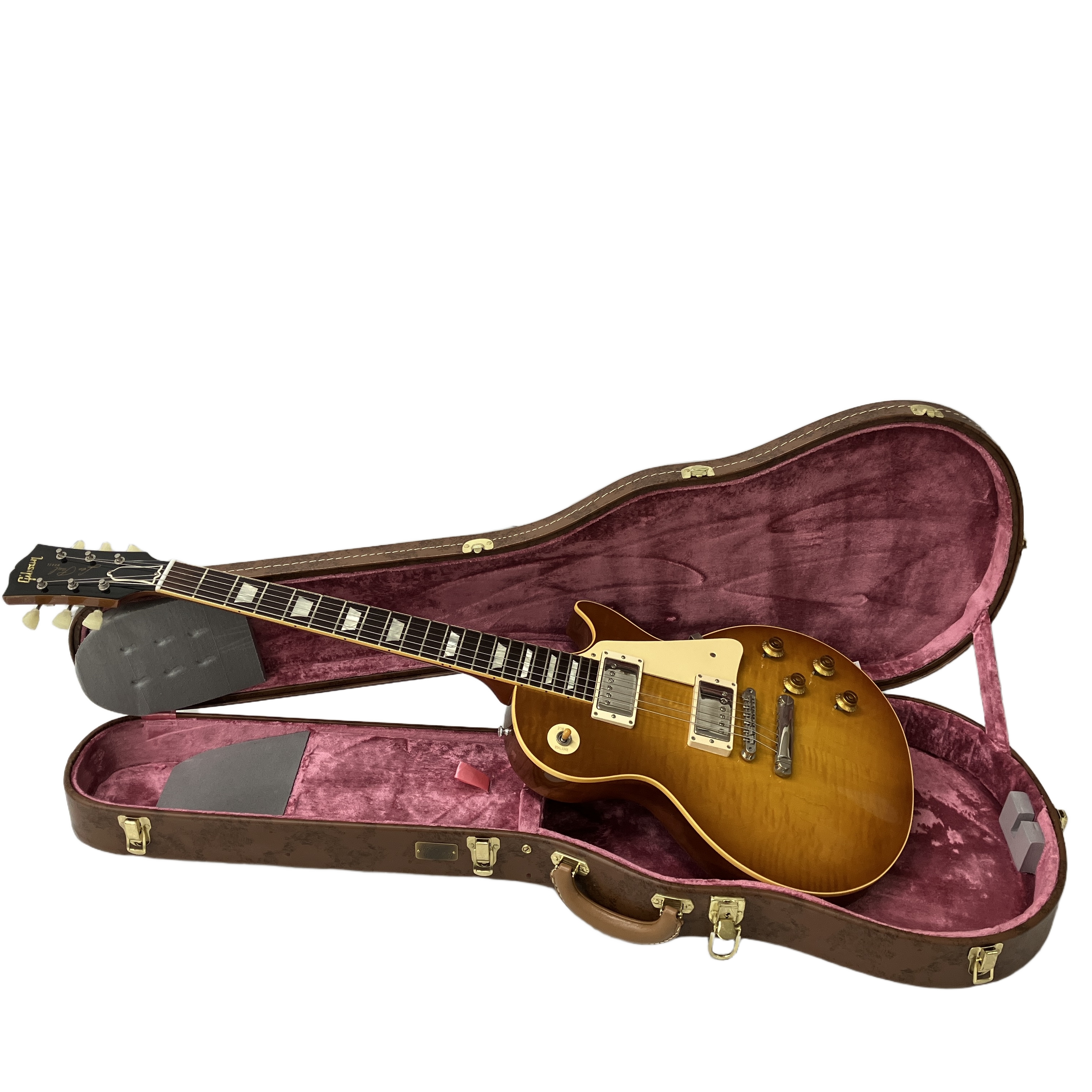 Gibson Custom Shop 1959 Les Paul Standard Royal Teaburst (2018年製 / ハードケース付):至高のトーンと圧倒的な風格。カスタムショップが本気で再現した、エレキギターの最高到達点。