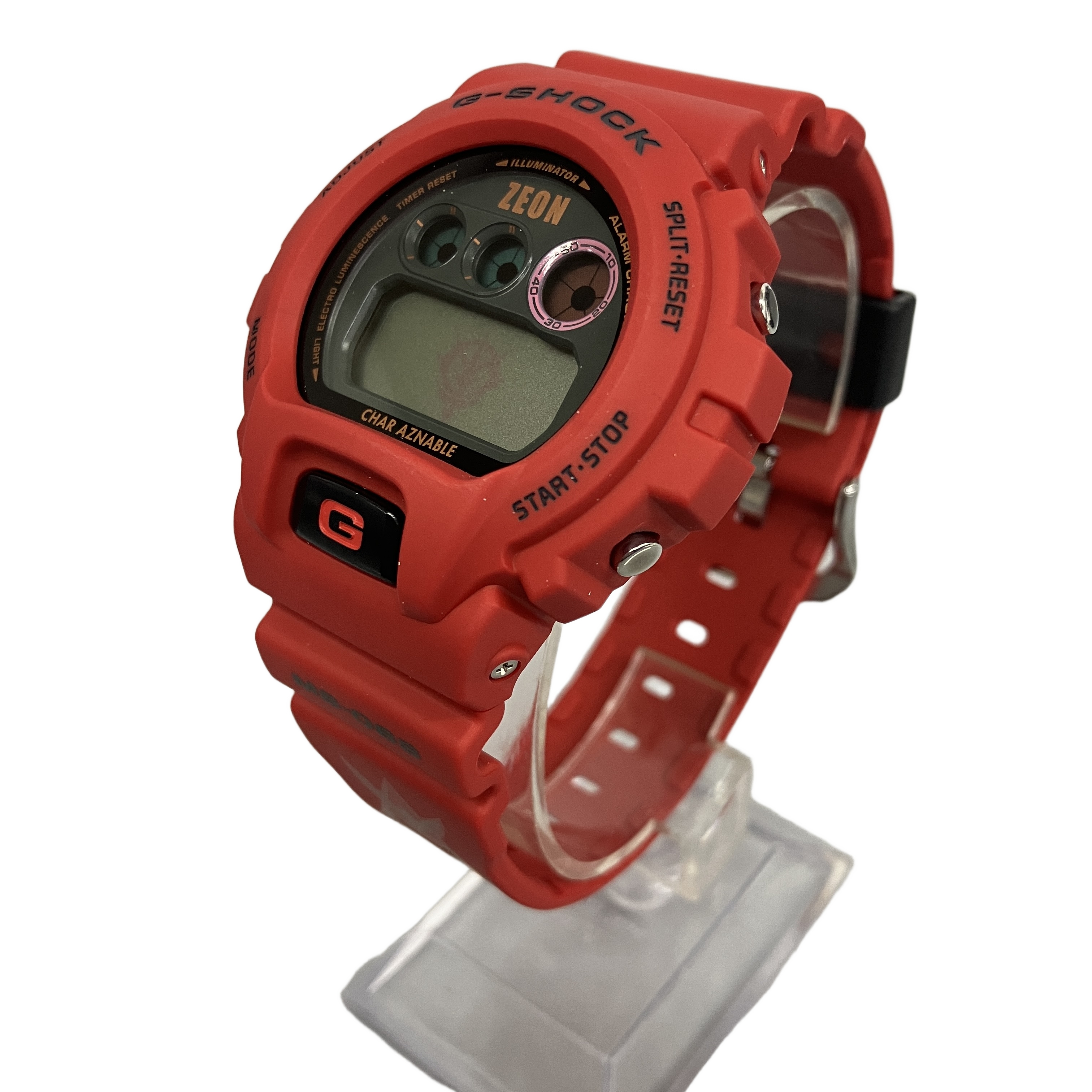CASIO G-SHOCK DW-6900FS 機動戦士ガンダム シャア専用モデル 腕時計