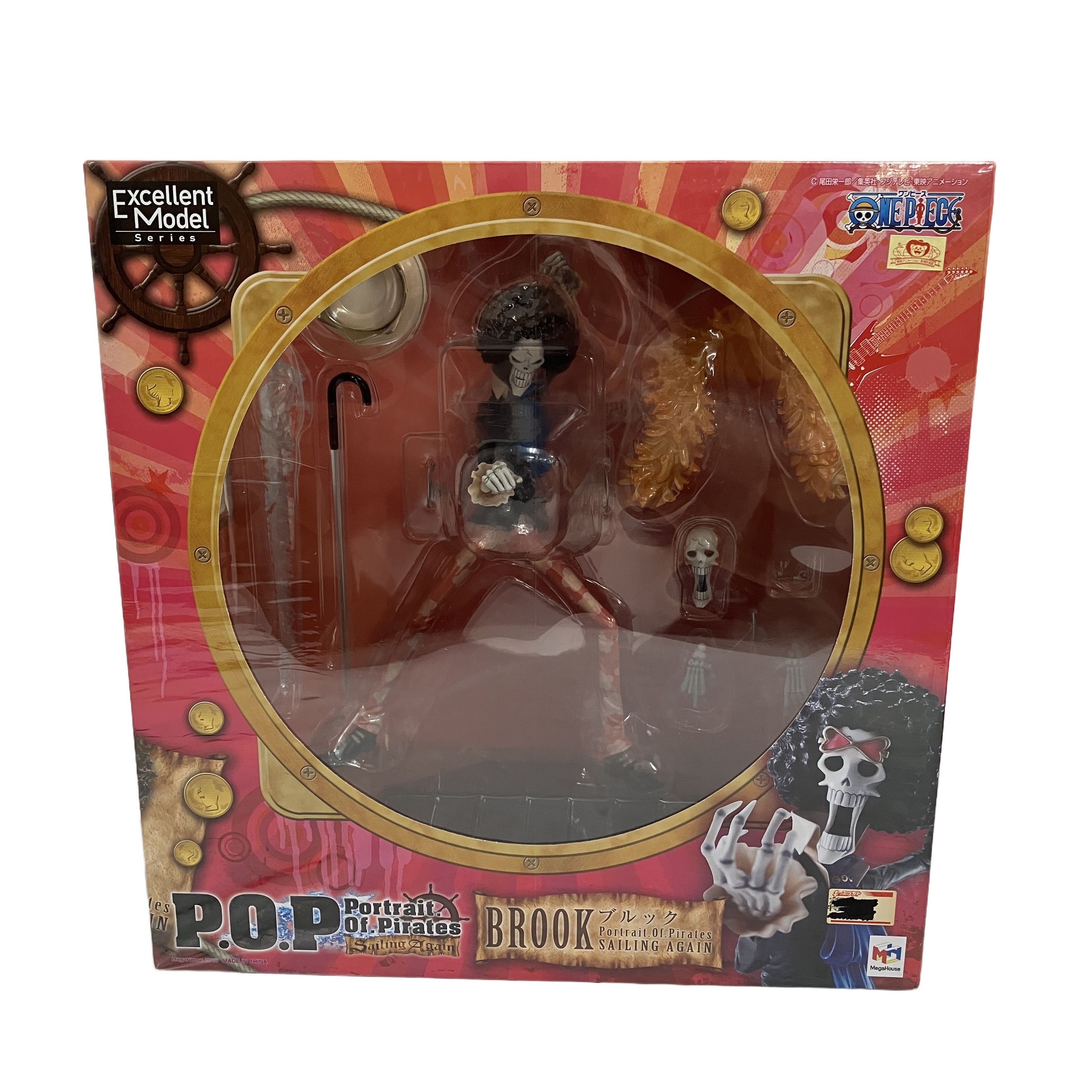 MEGAHOUSE P.O.P SAILING AGAIN ブルック フィギュア