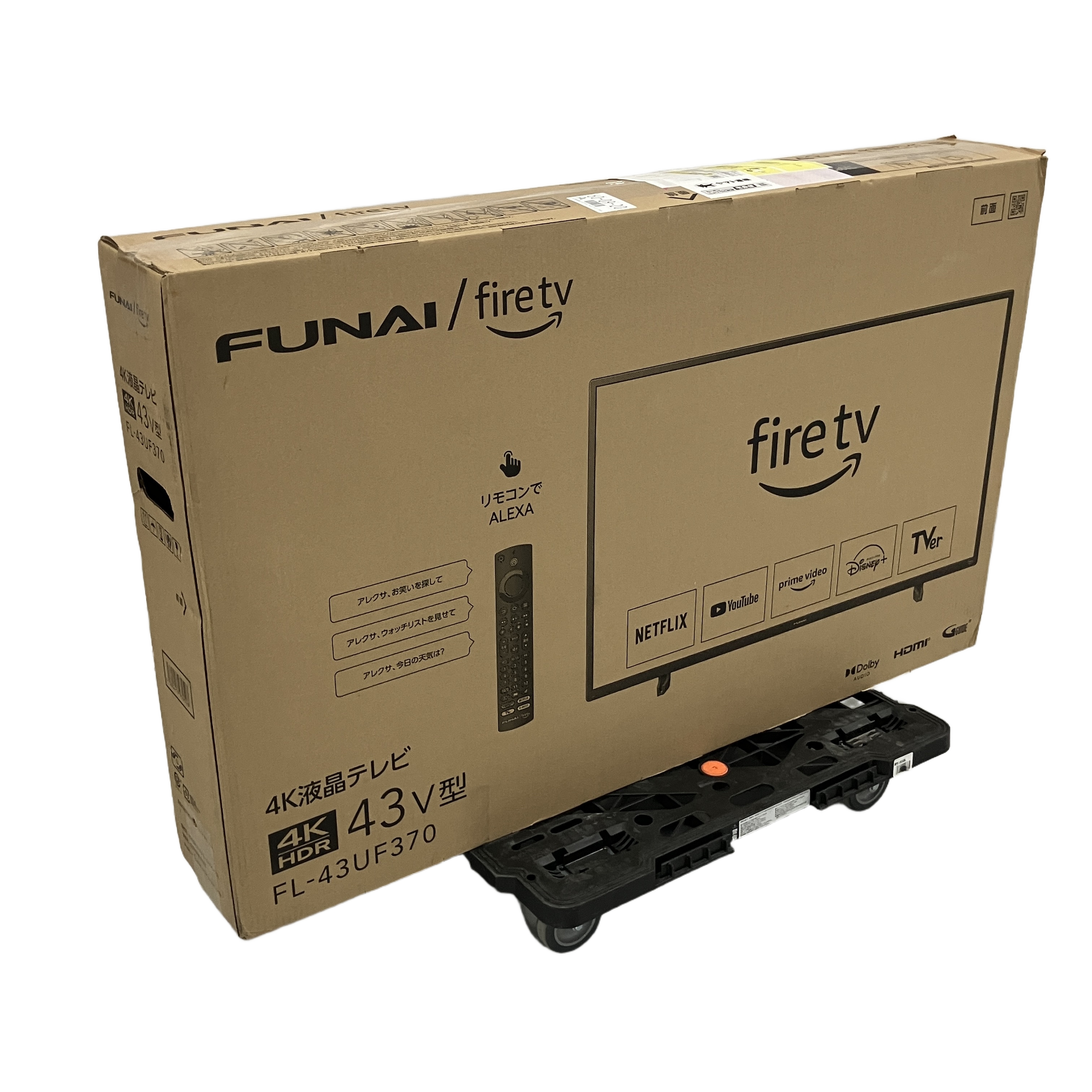 FUNAI FL-43UF370 4K 液晶テレビ 43V