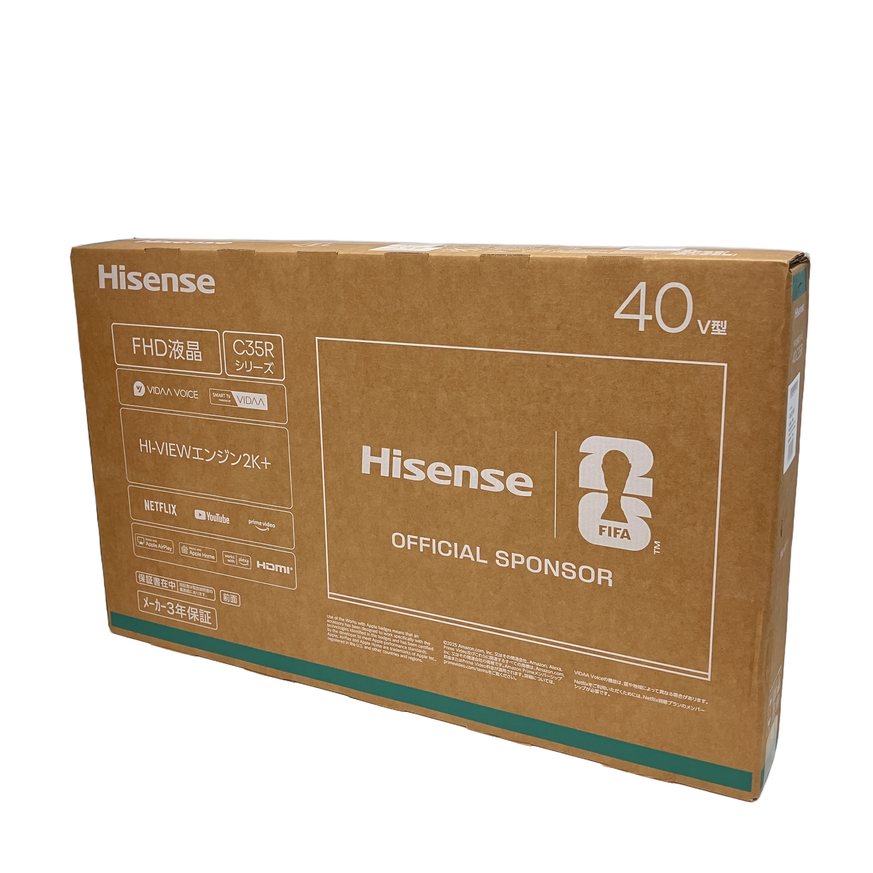 HISENSE 40C35R 液晶テレビ 40V型