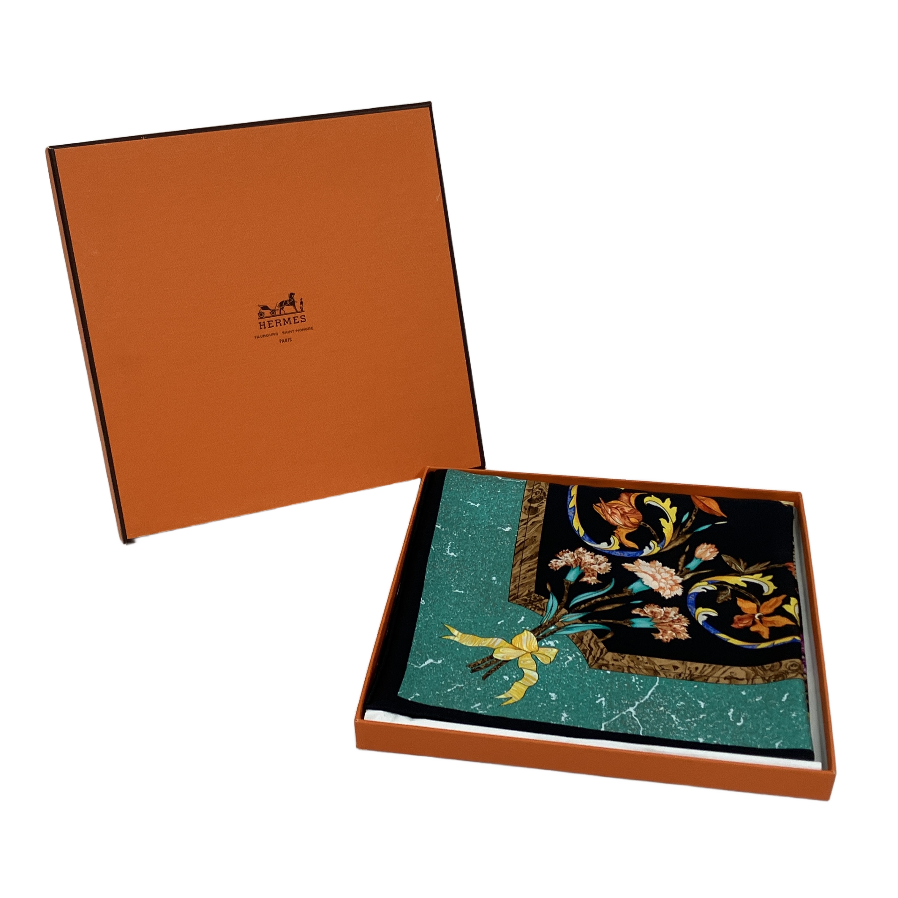 HERMES カレ90 EARLY AMERICA スカーフ