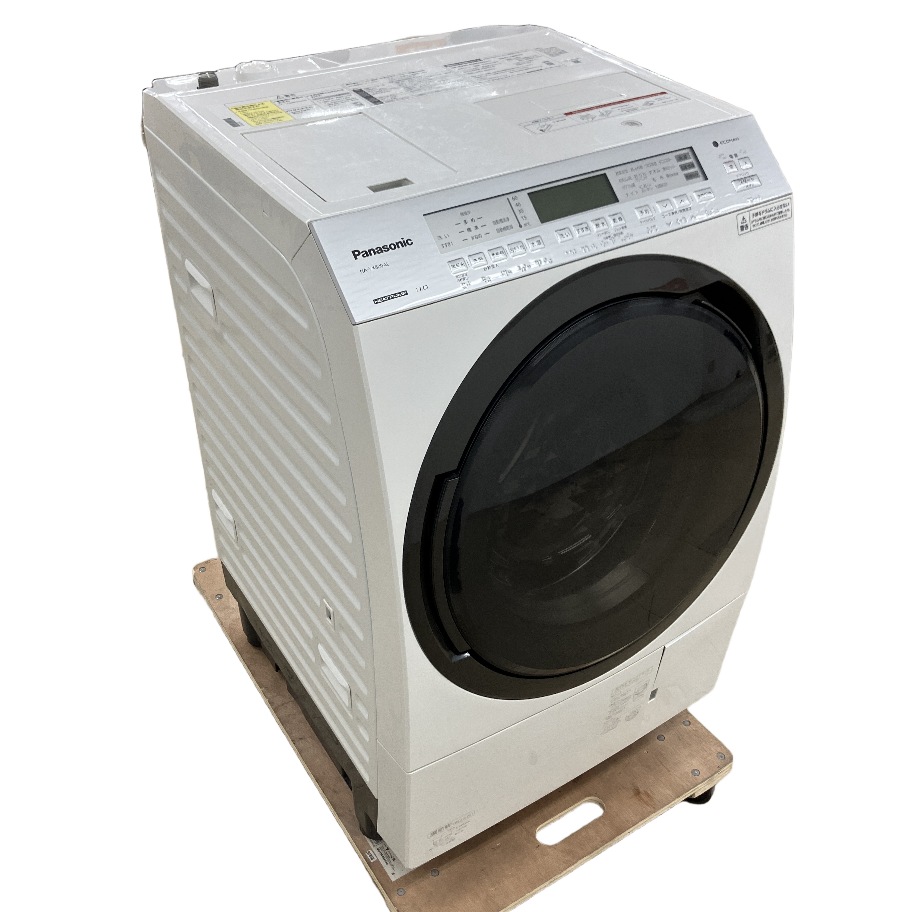 PANASONIC NA-VX800AL ドラム式洗濯乾燥機 左開き