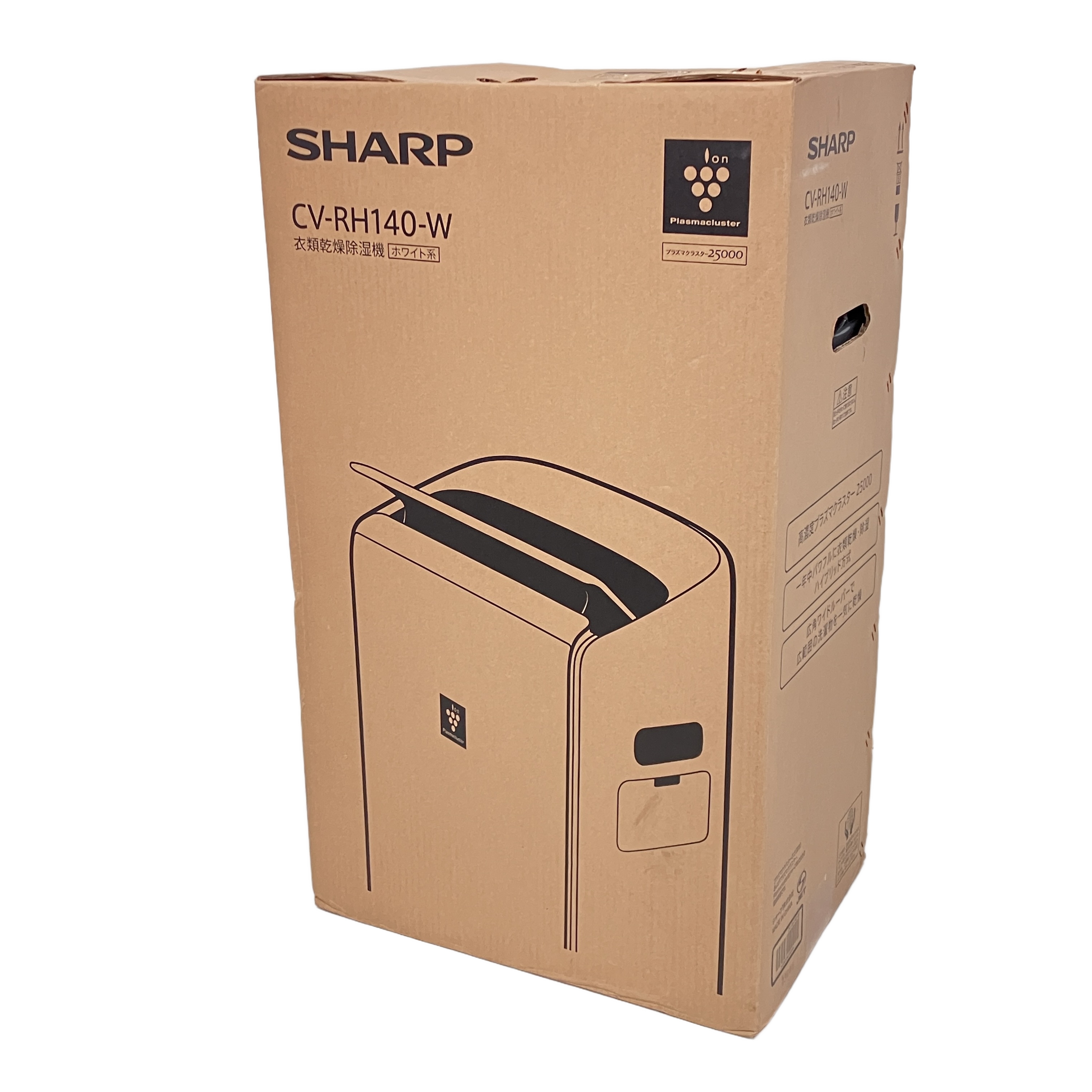 SHARP CV-RH140-W 衣類乾燥除湿機