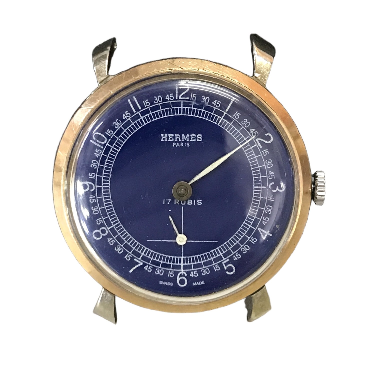 HERMES アンティーク 24Hダイヤル 時計