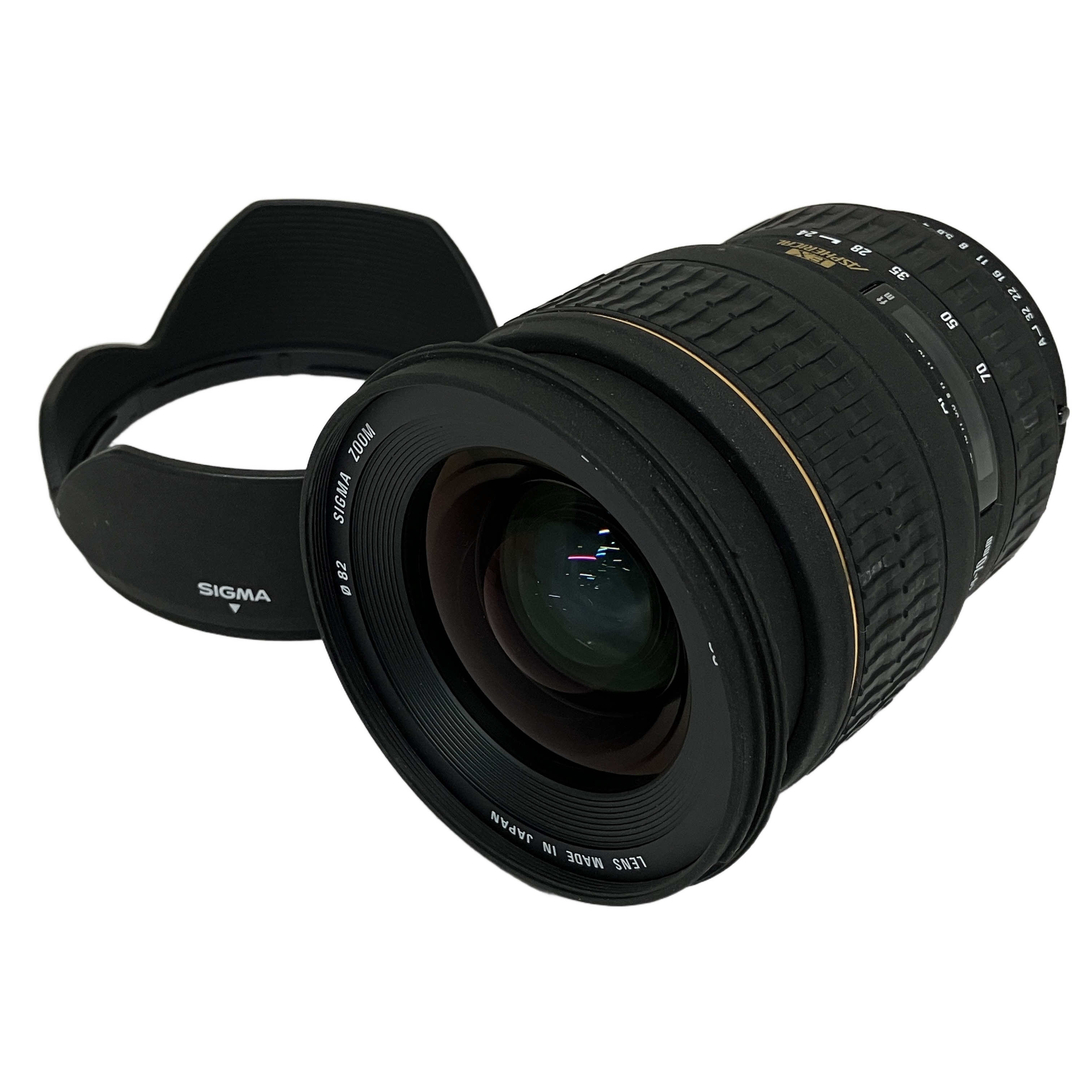SIGMA 24-70mm EX ASPHERICAL DG レンズ 82mm