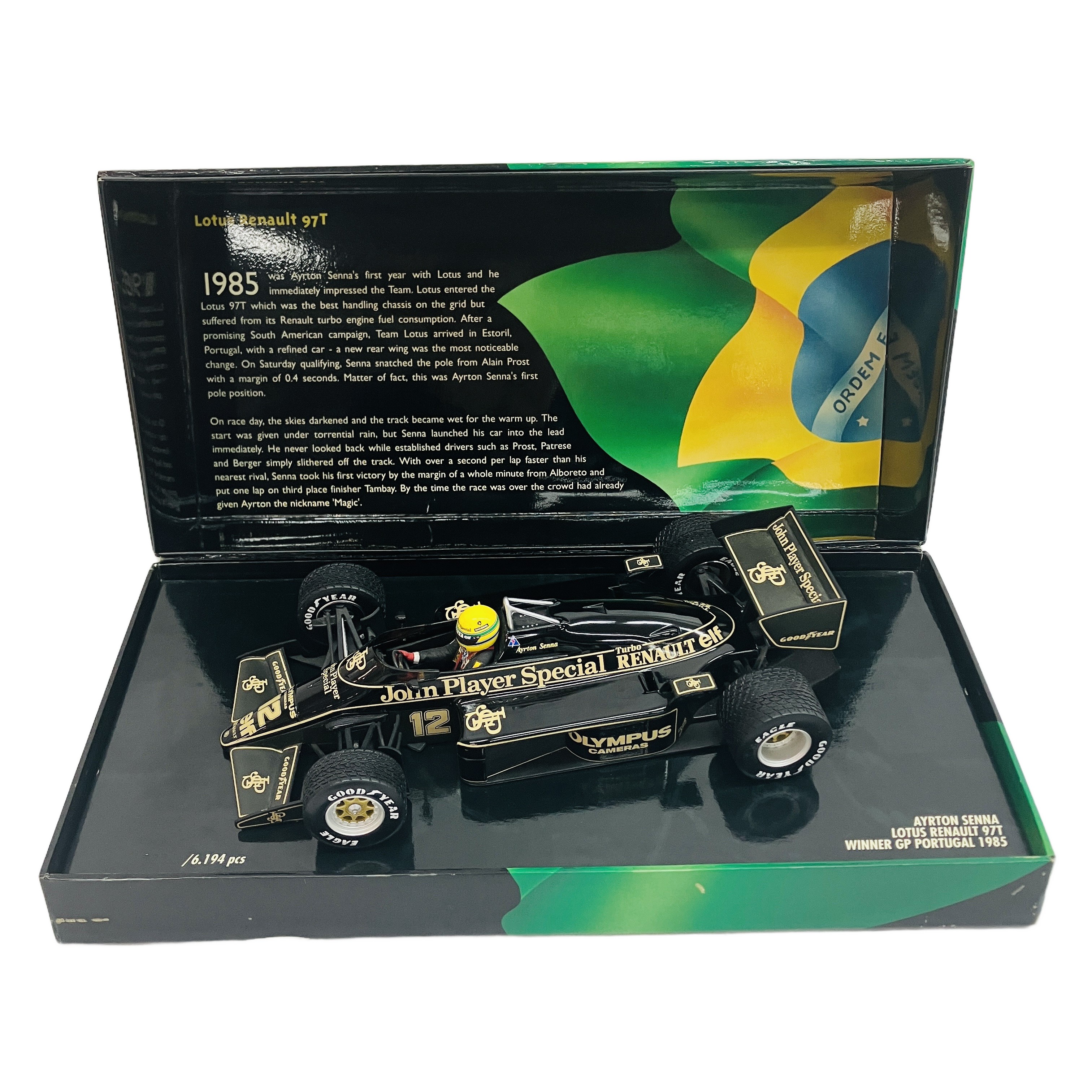 MINICHAMPS Lotus Renault 97T ミニカー